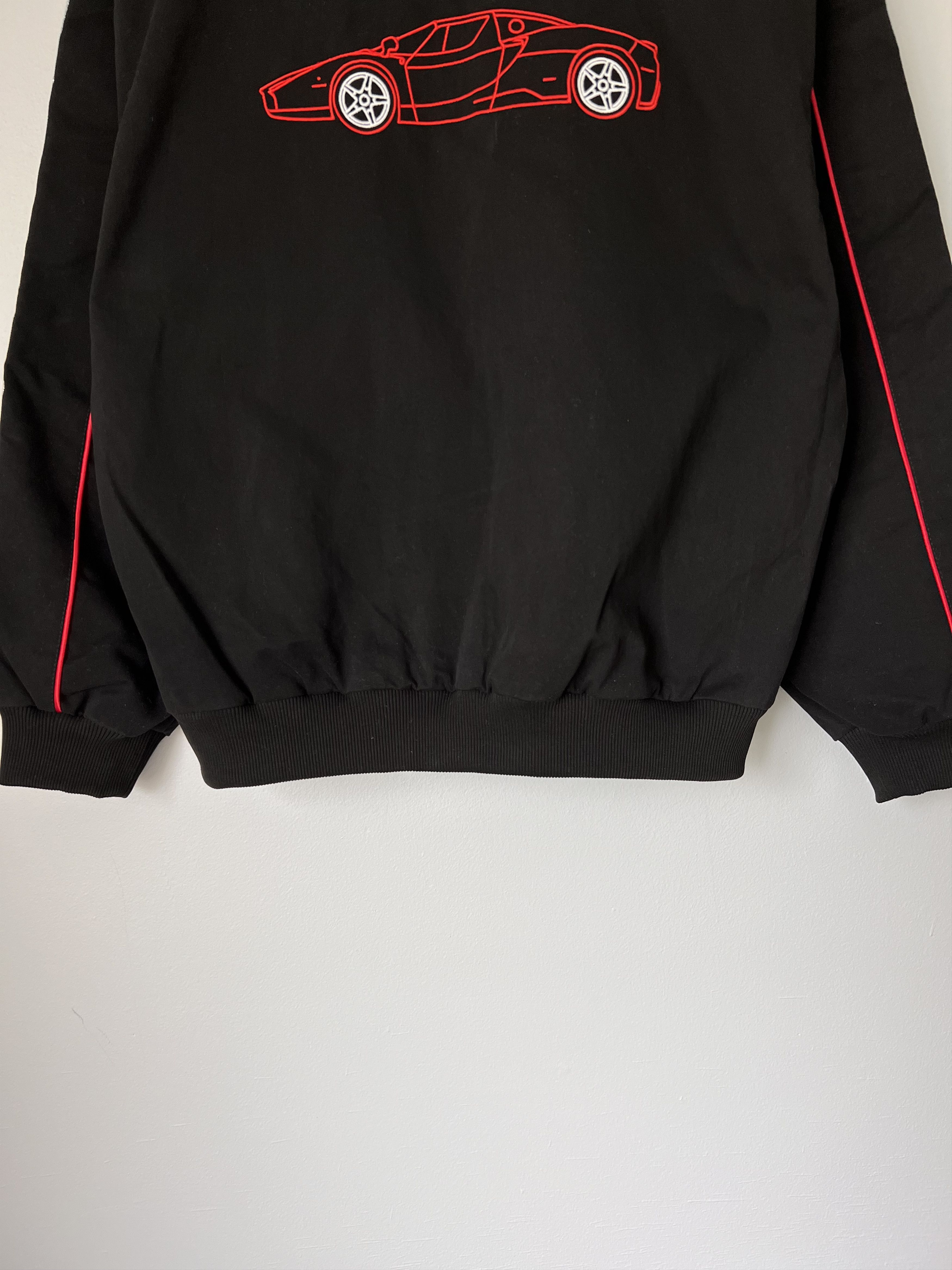 Kar KAR L'ART Red Enzo Karacing Racing Jacket in Black Size US L / EU 52-54 / 3 - 8 Thumbnail