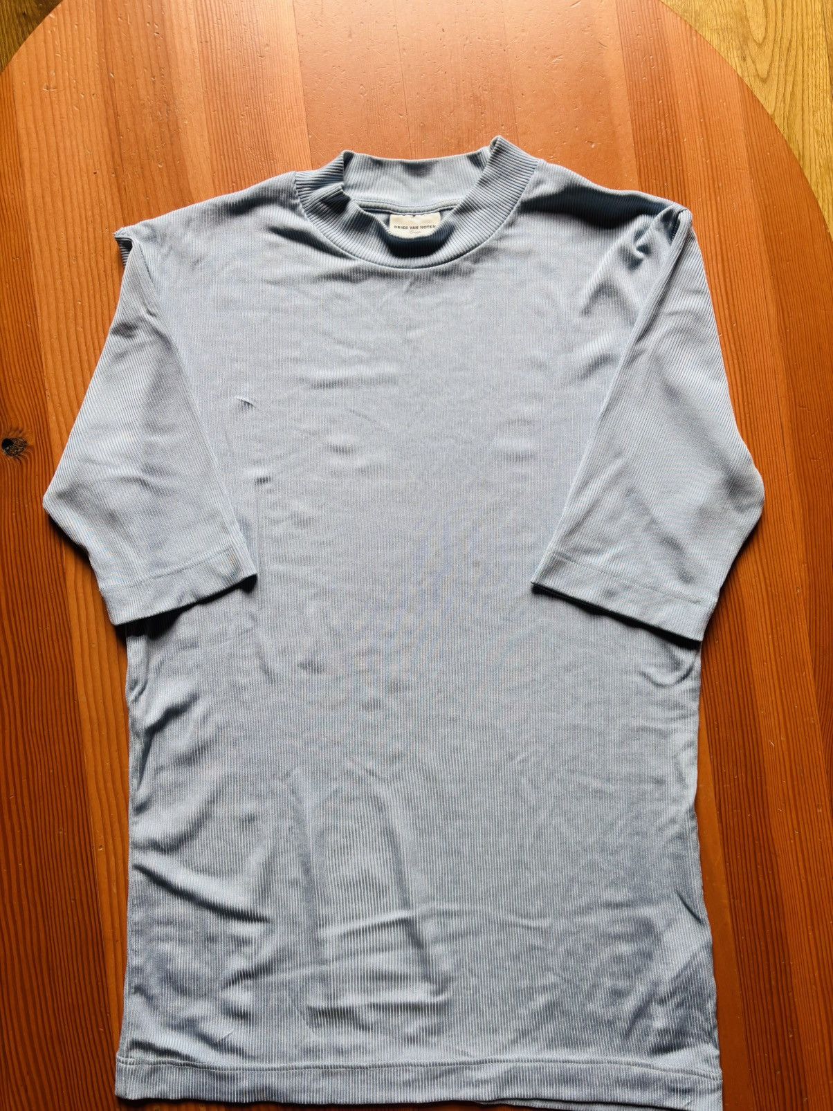 Dries Van Noten Dries van Noten Ribbed T-Shirt Size US L / EU 52-54 / 3 - 2 Thumbnail