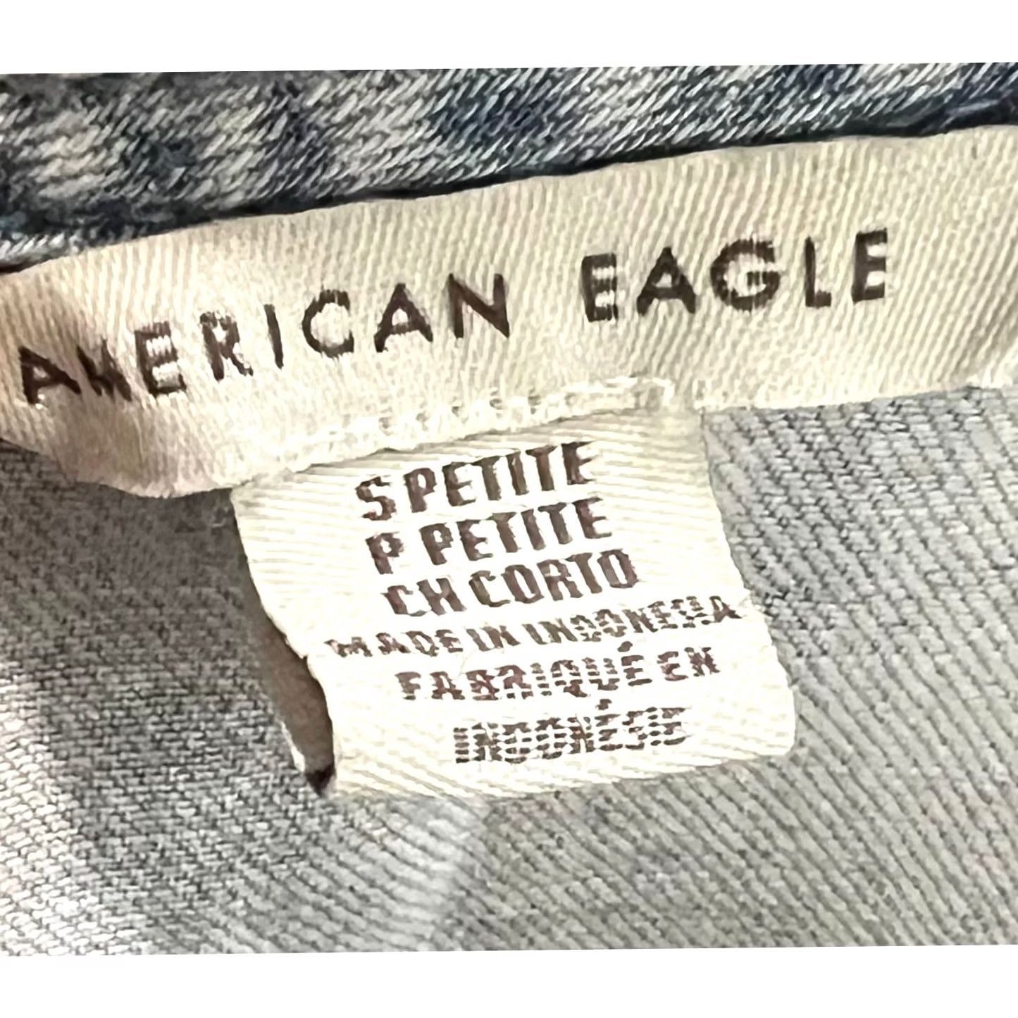 American Eagle Outfitters American Eagle Denim Sleeveless Dress Light Blue Mini Pockets Sz Small Petites Size S / US 4 / IT 40 - 8 Thumbnail