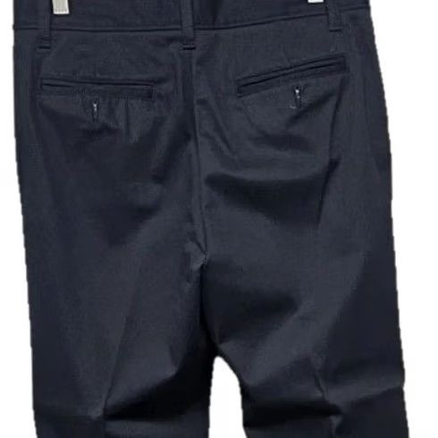 Nautica Nautica Classic Fit Dress Pants Men’s 30x32 Black Cotton Blend Twill Flat Front Straight Leg Pockets Slacks Size US 30 / EU 46 - 7 Thumbnail
