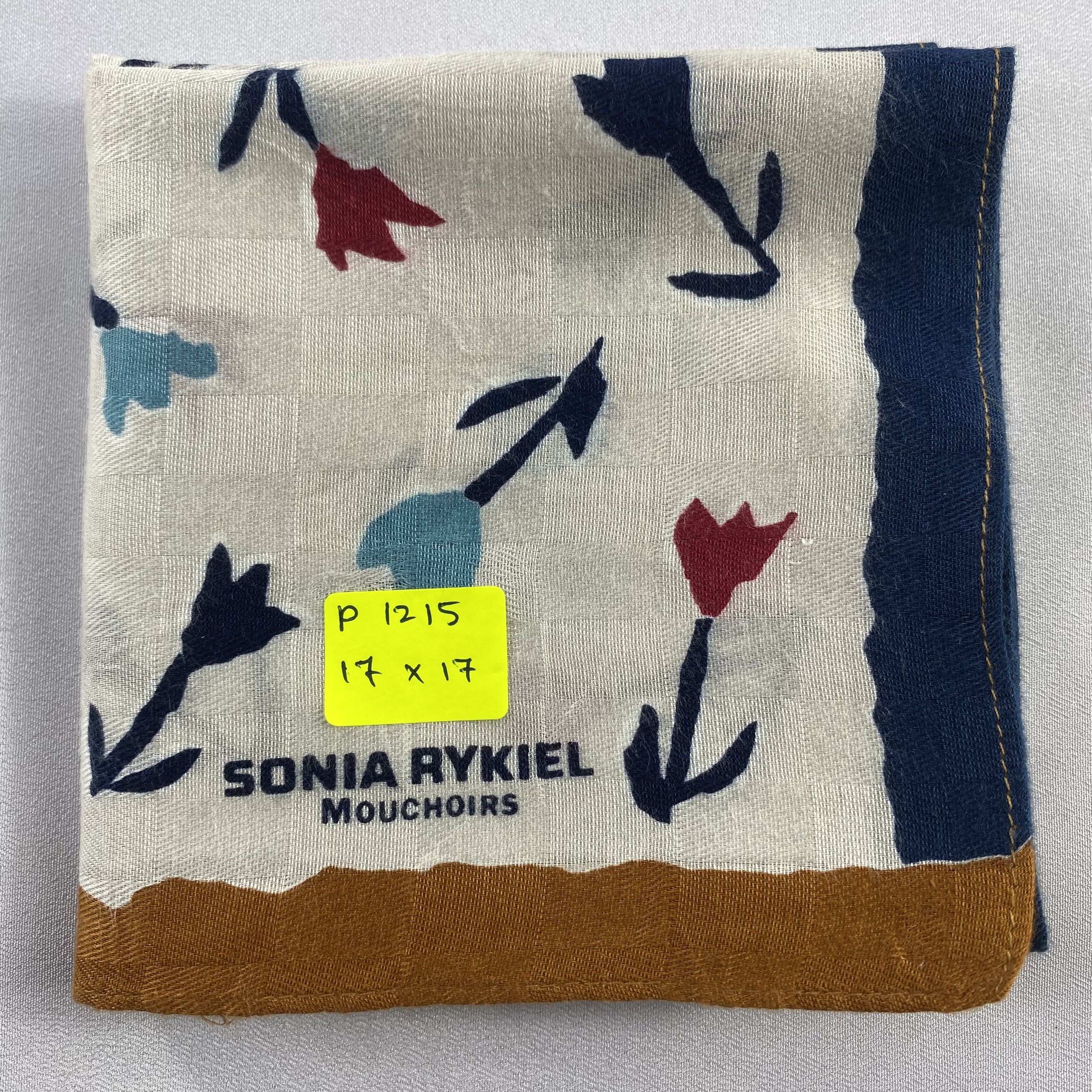 Vintage Sonia Rykiel Bandana/ Handkerchief / Neckerchief-P1215 Size ONE SIZE - 5 Thumbnail