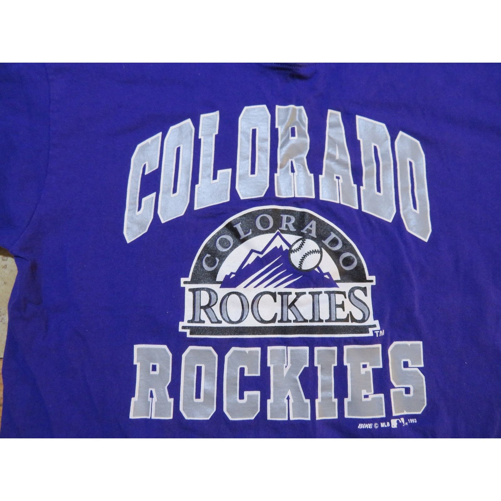 Other 90s Colorado Rockies T-Shirt, BIKE Brand, USA Made, XL Size US XL / EU 56 / 4 - 5 Thumbnail