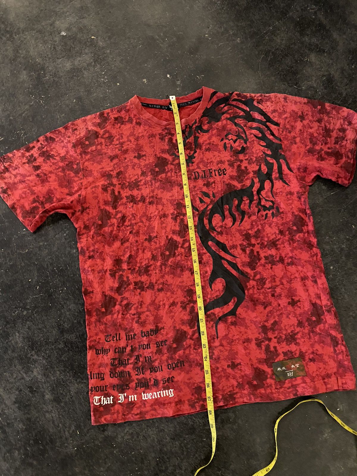 Hysteric Glamour × If Six Was Nine × Japanese Brand Y2k Dj free tribal ifsixwasnine style tshirt Size US L / EU 52-54 / 3 - 11 Thumbnail
