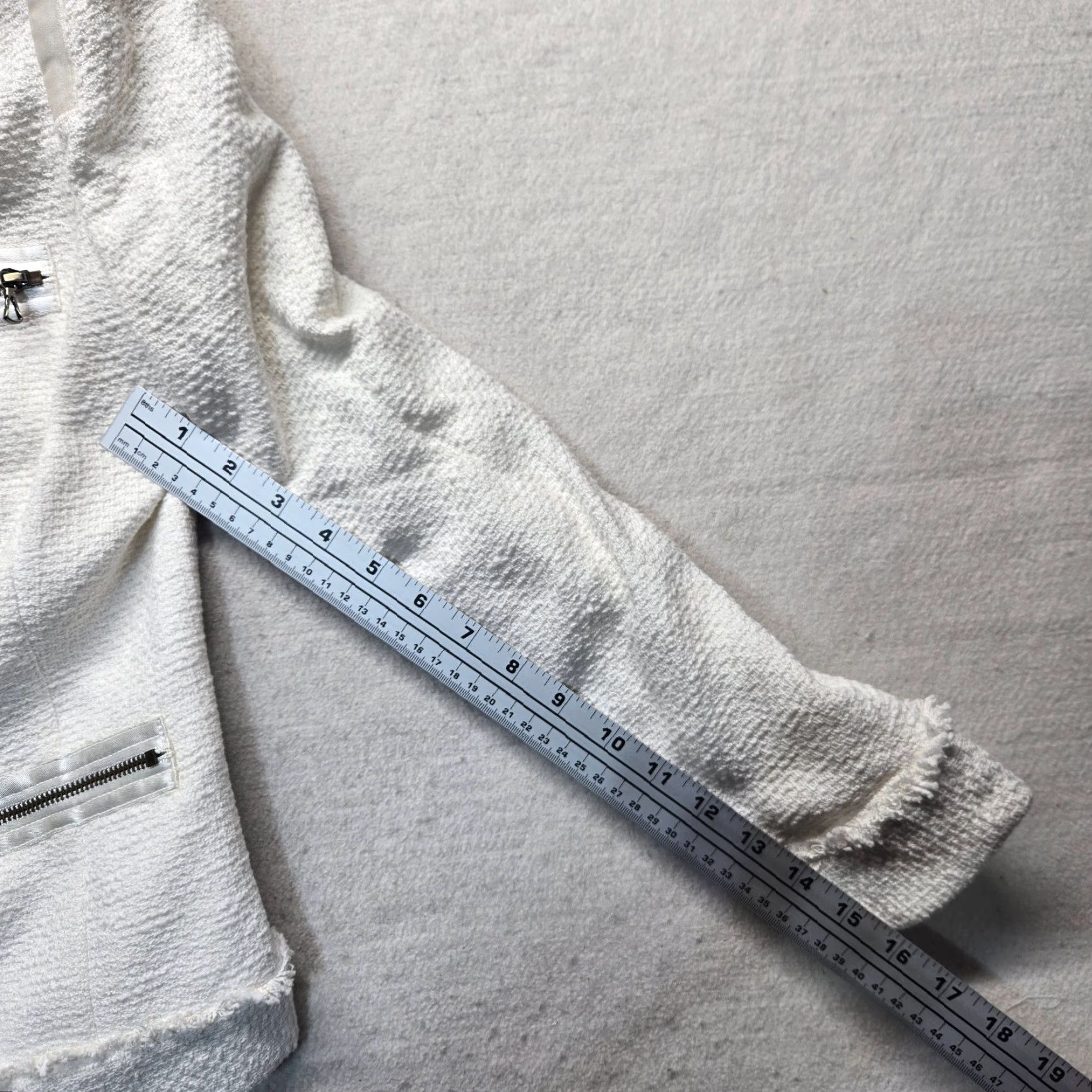 Vintage VINTAGE MAGASCHONI White Full Zip Up Jacket Coat Women XS Jacket 3-in-1 Full Zip Womens XS White Size XS / US 0-2 / IT 36-38 - 6 Thumbnail