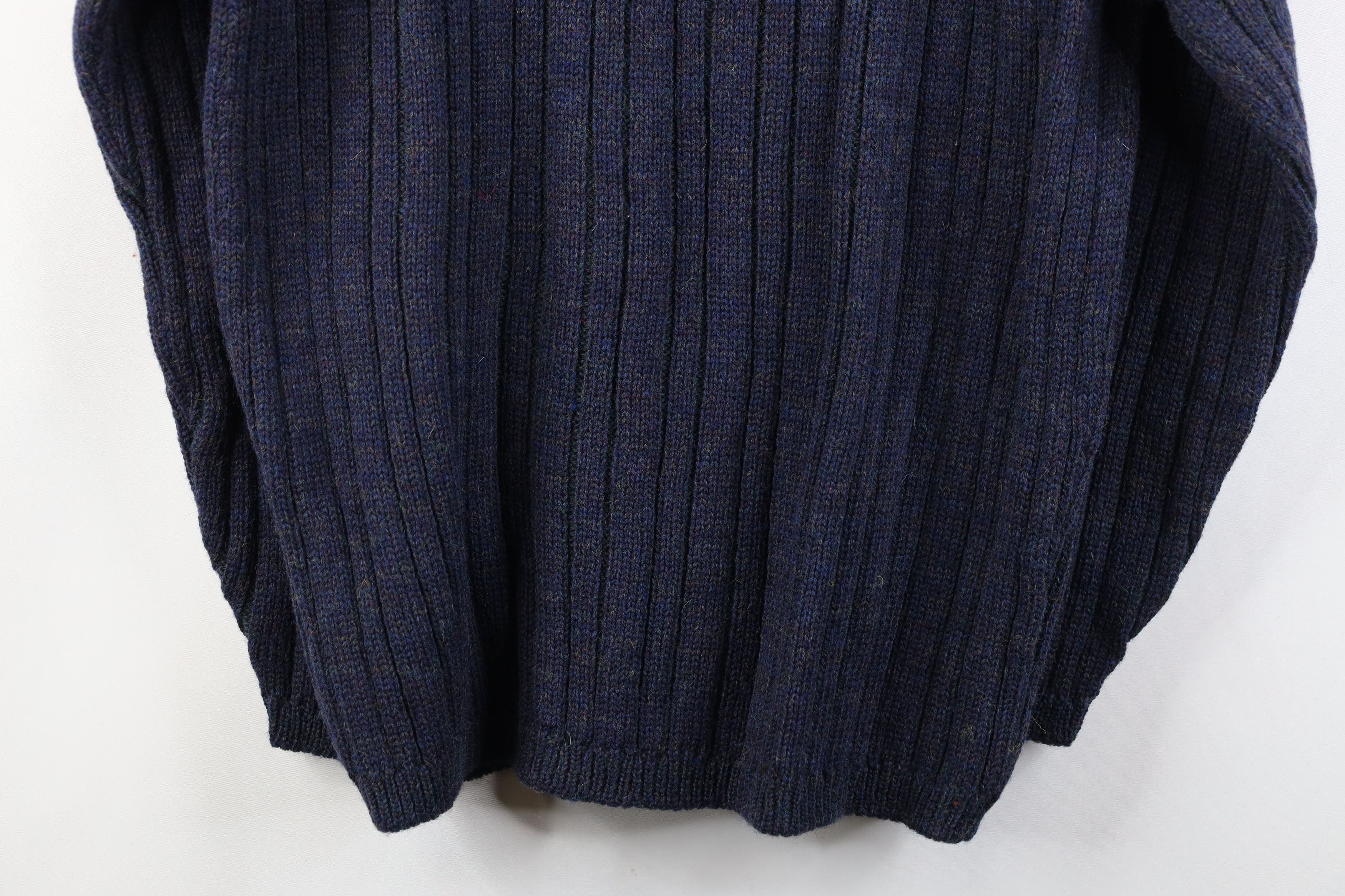L.L. Bean Vintage 70s LL Bean Wool Ribbed Knit Crewneck Sweater Size US M / EU 48-50 / 2 - 10 Thumbnail