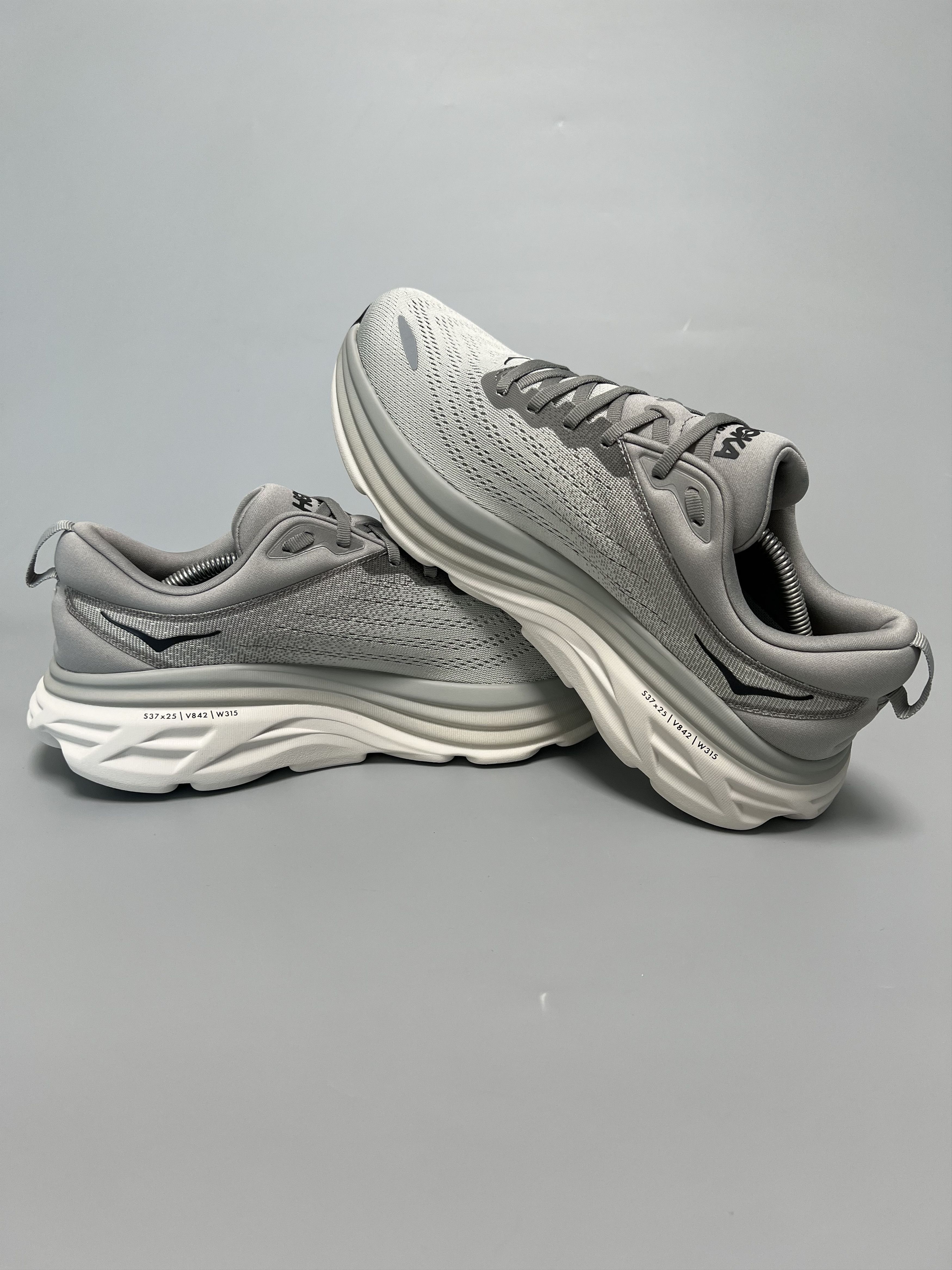 Hoka 10.5D Hoka One One Bondi 8 Men’s Running Shoes 1123202-SHMS Size US 10.5 / EU 43-44 - 5 Thumbnail