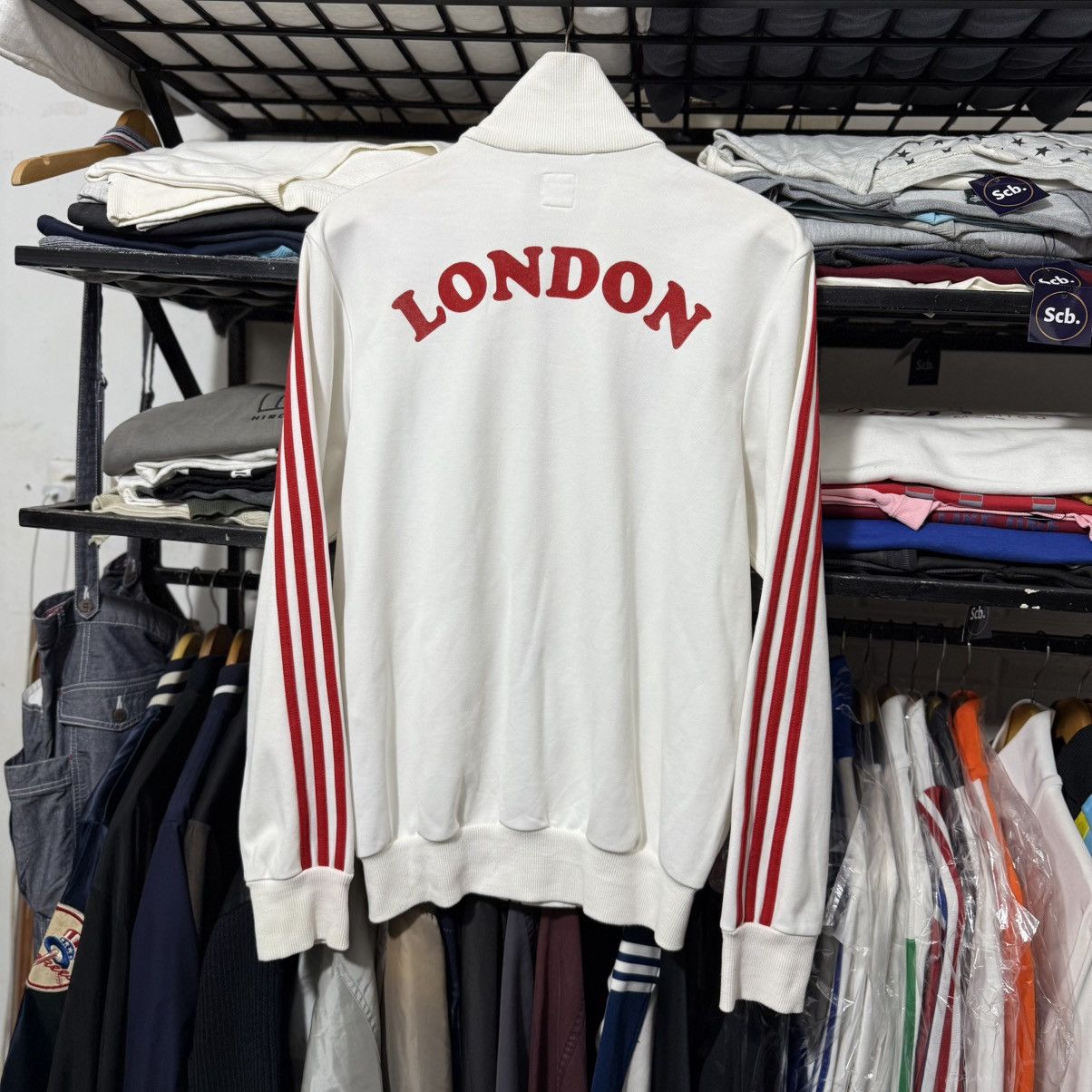 Vintage Vintage y2k adidas i love london track top Size US M / EU 48-50 / 2 - 11 Thumbnail