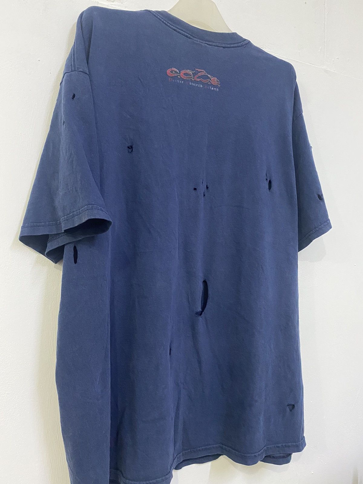 West Coast Choppers ORANGE COWNTY CHOPPERS THRASHED & DISTREES PARODY LOGO Size US XL / EU 56 / 4 - 9 Thumbnail