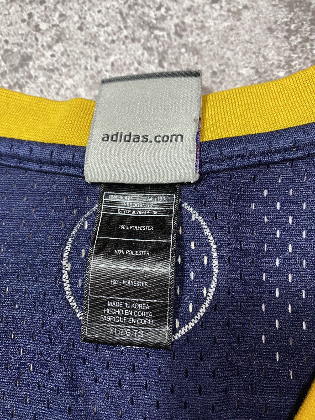 NBA Vintage Adidas DENVER NUGGETS #15 Anthony NBA jersey Size US XL / EU 56 / 4 - 17 Thumbnail