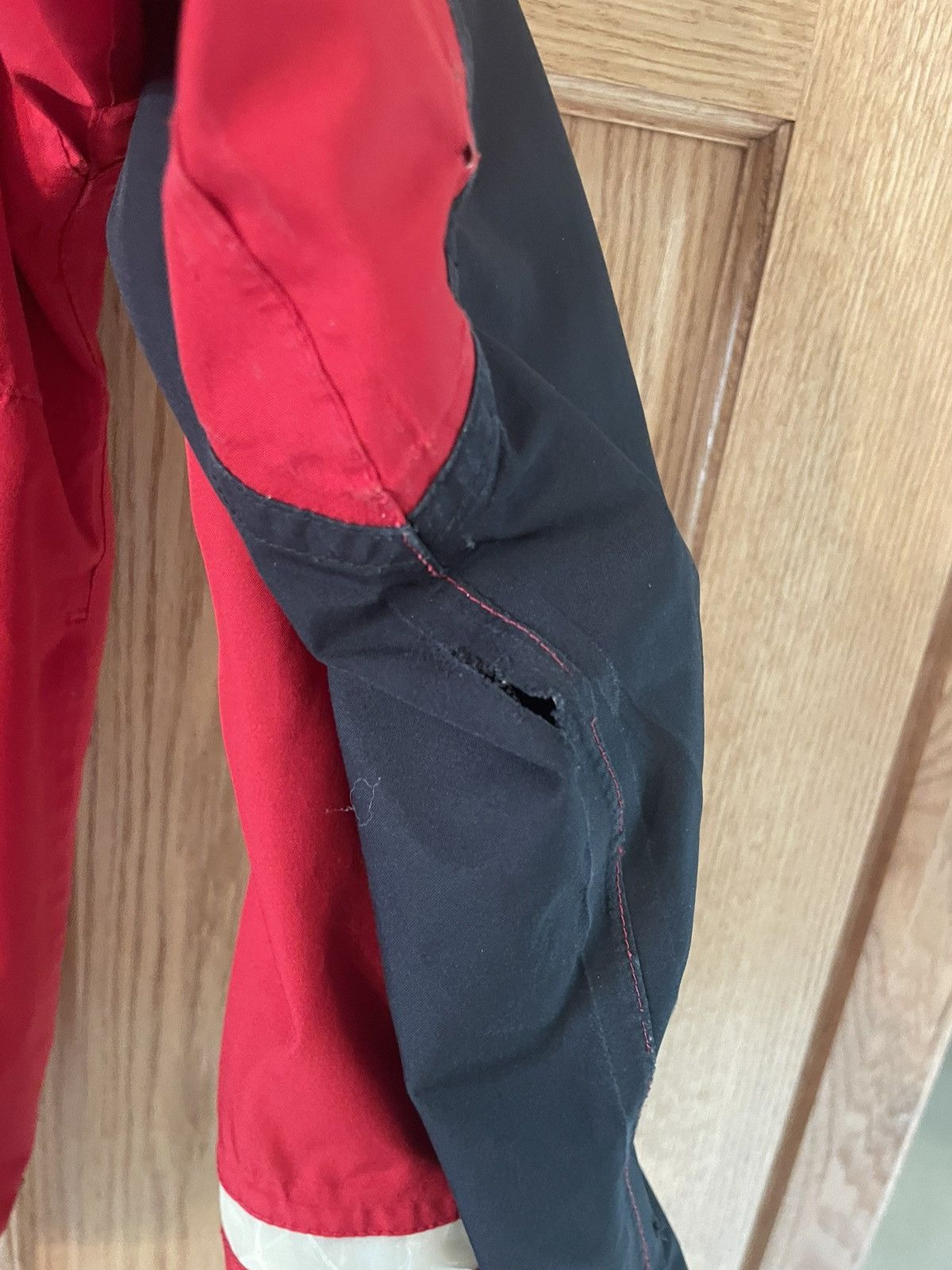 Asics × Vintage Vintage ASICS Light Jacket Navy/Red Size US S / EU 44-46 / 1 - 3 Thumbnail