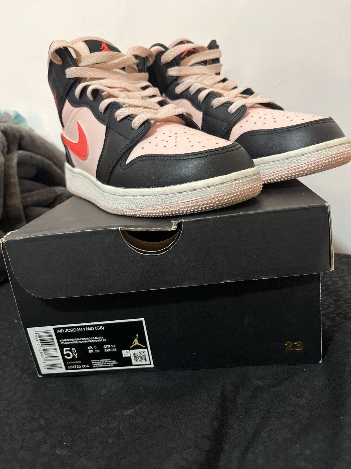 Jordan Brand Air jordan 1 mid Size US 5 / IT 35 - 5 Thumbnail