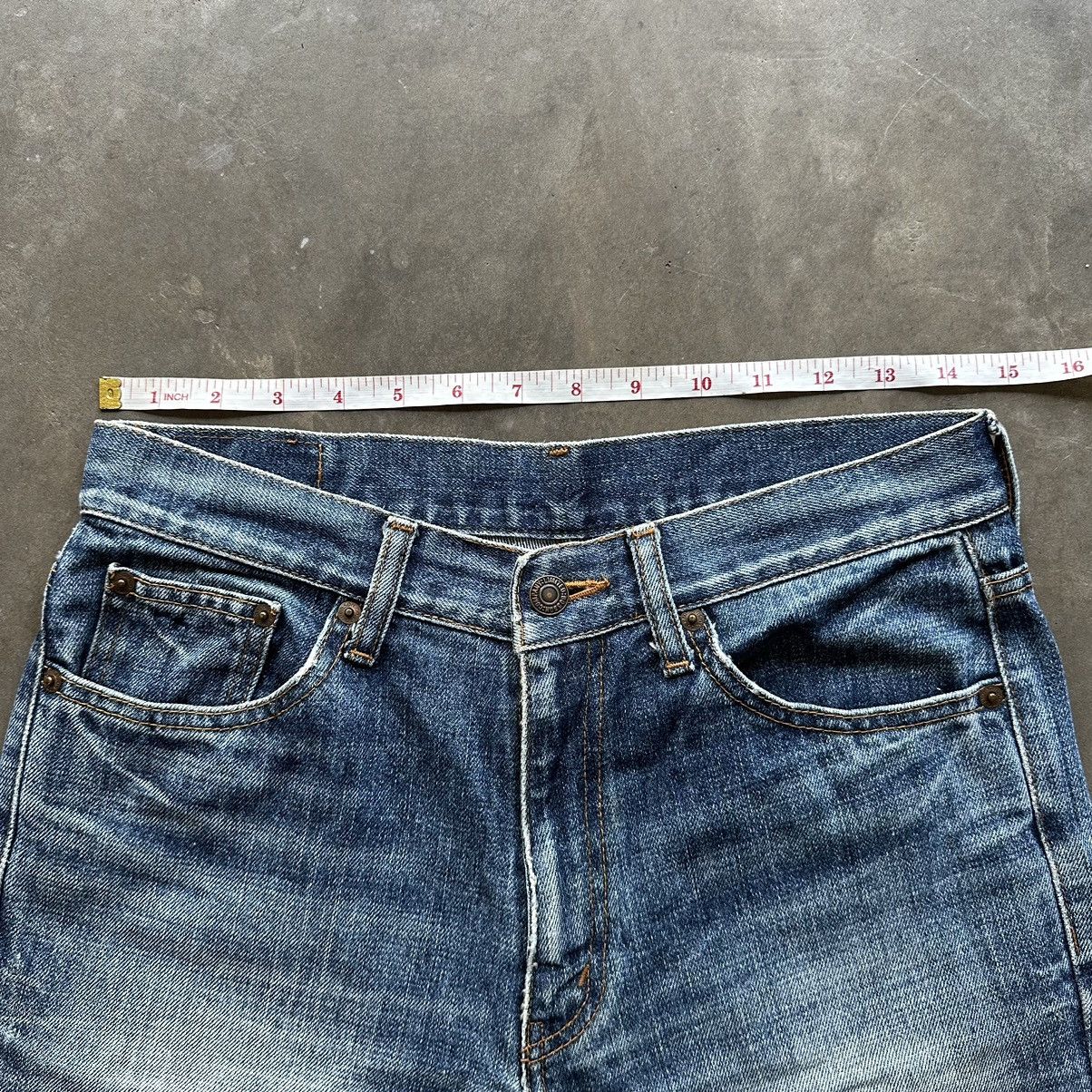 Japanese Brand × Jean × Vintage Vintage Japanese Distressed Bootcut Faded Denim Jean Pant Size US 30 / EU 46 - 8 Thumbnail