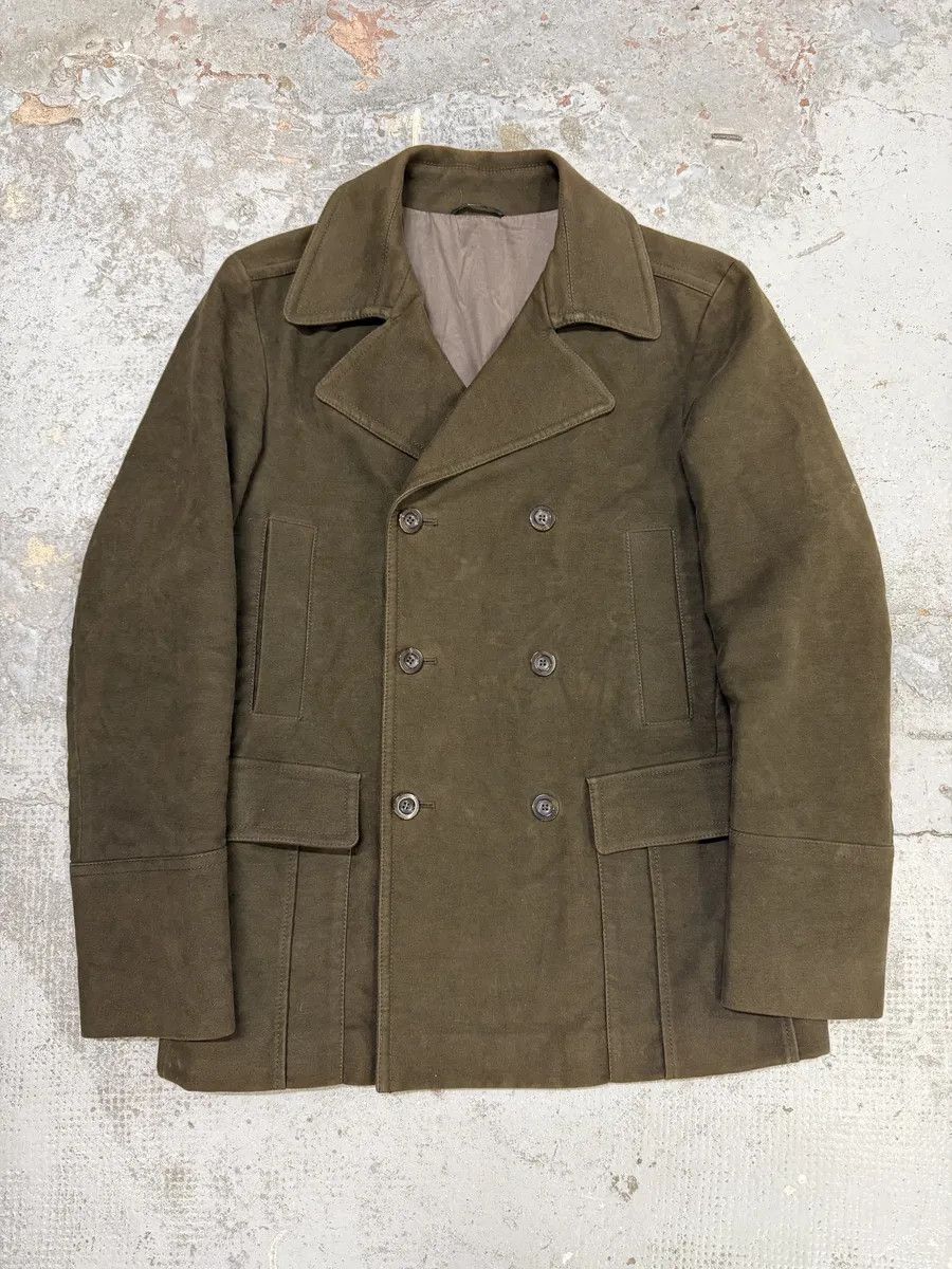 Gucci 2000s Gucci Dark Green Peacoat Jacket Size US M / EU 48-50 / 2 - 1 Thumbnail