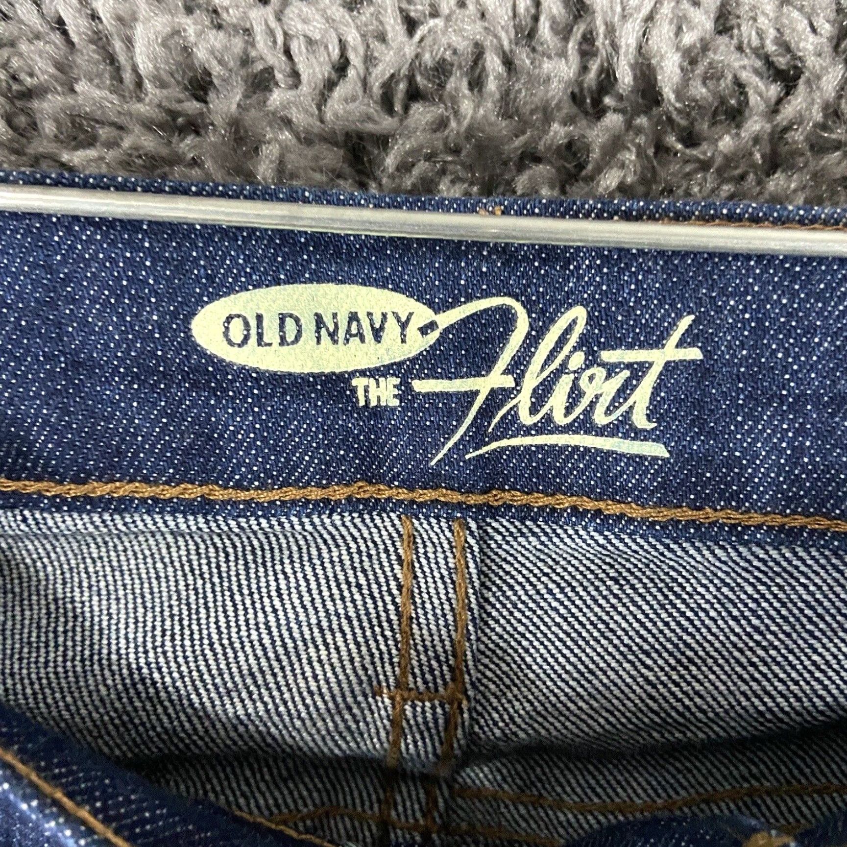 Old Navy OLD NAVY Women's Blue Jeans Shorts The Flirt 16 Medium Size 38" / US 16 / IT 52 - 5 Thumbnail