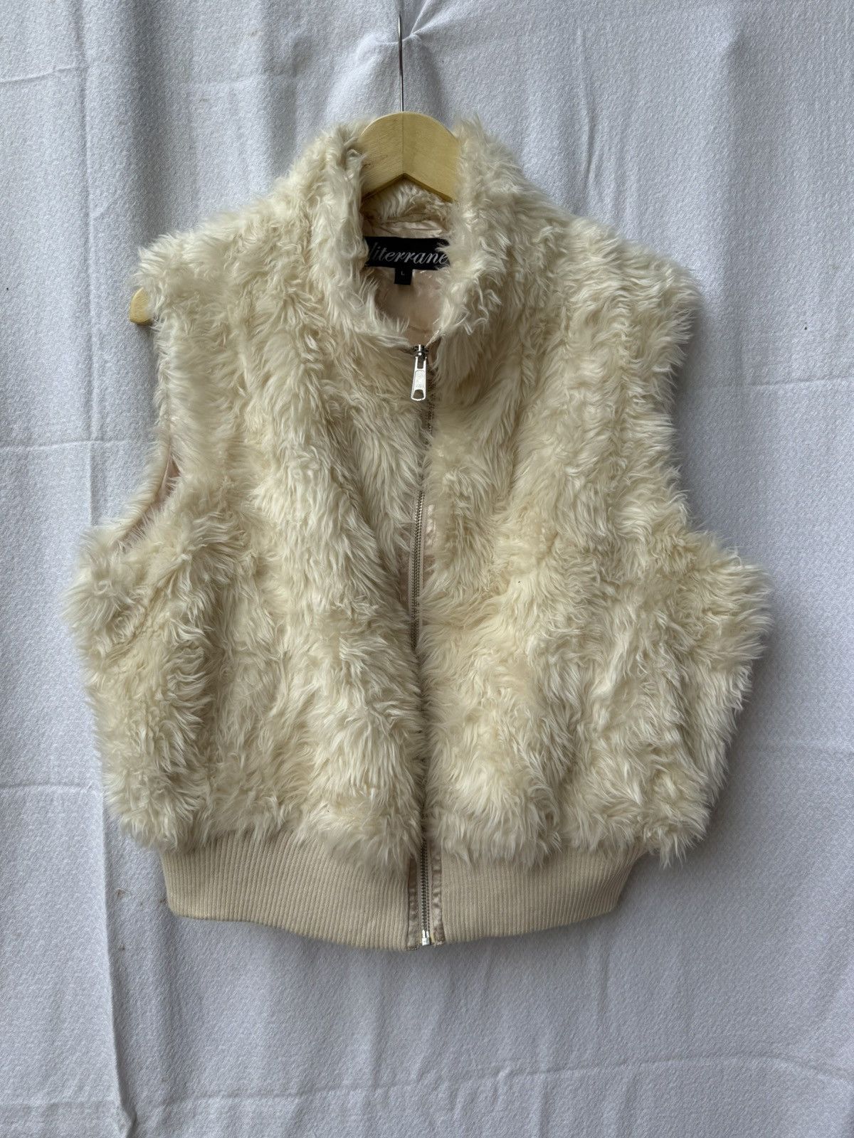Japanese Brand Diterrane mohair fuzzy vest style Ifsixwasnine lgb Size US L / EU 52-54 / 3 - 1 Thumbnail