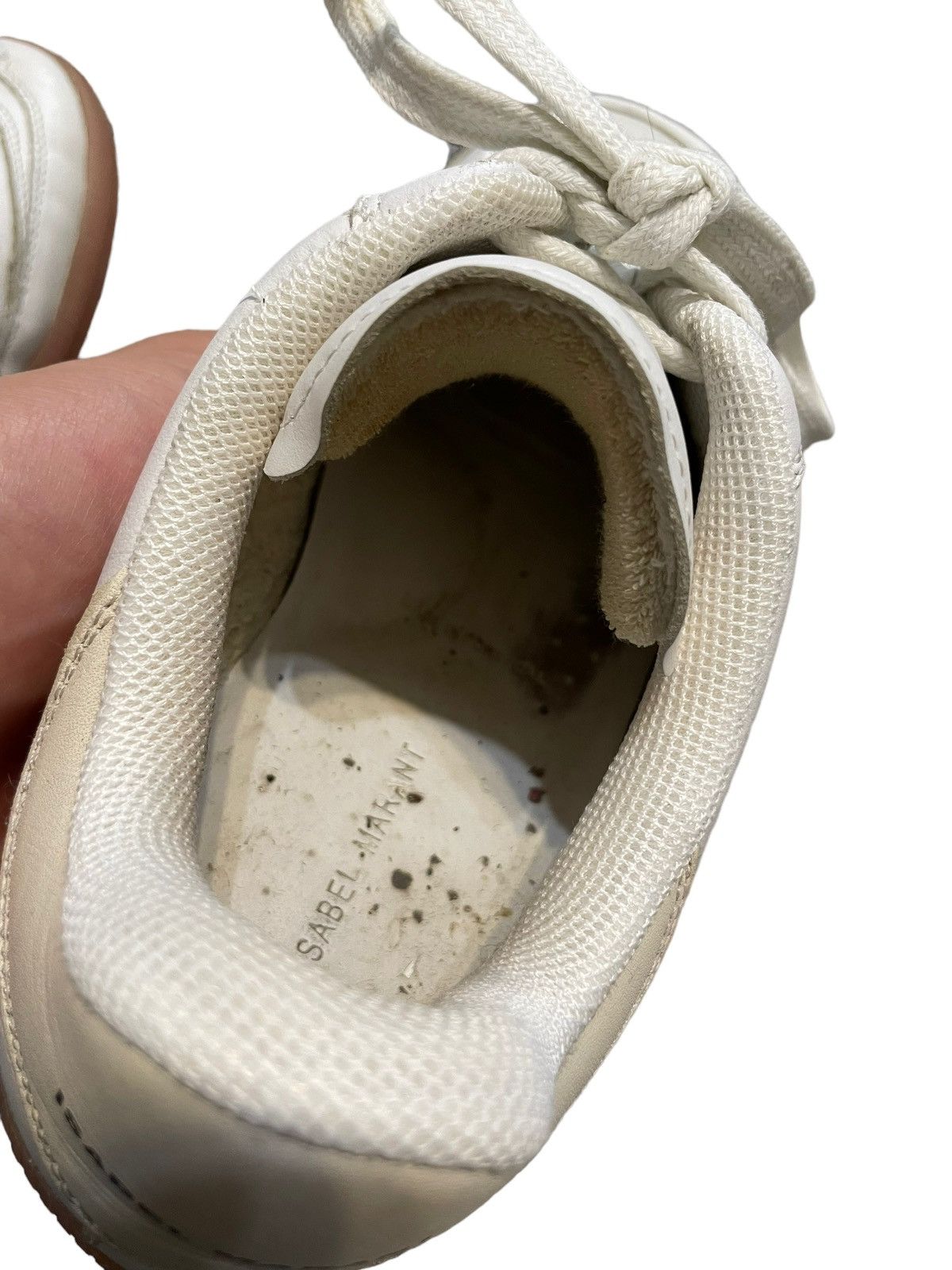 Isabel Marant Isabel Marant Beth Beige/Grey Sneakers bw gats Size US 9 / IT 39 - 6 Thumbnail