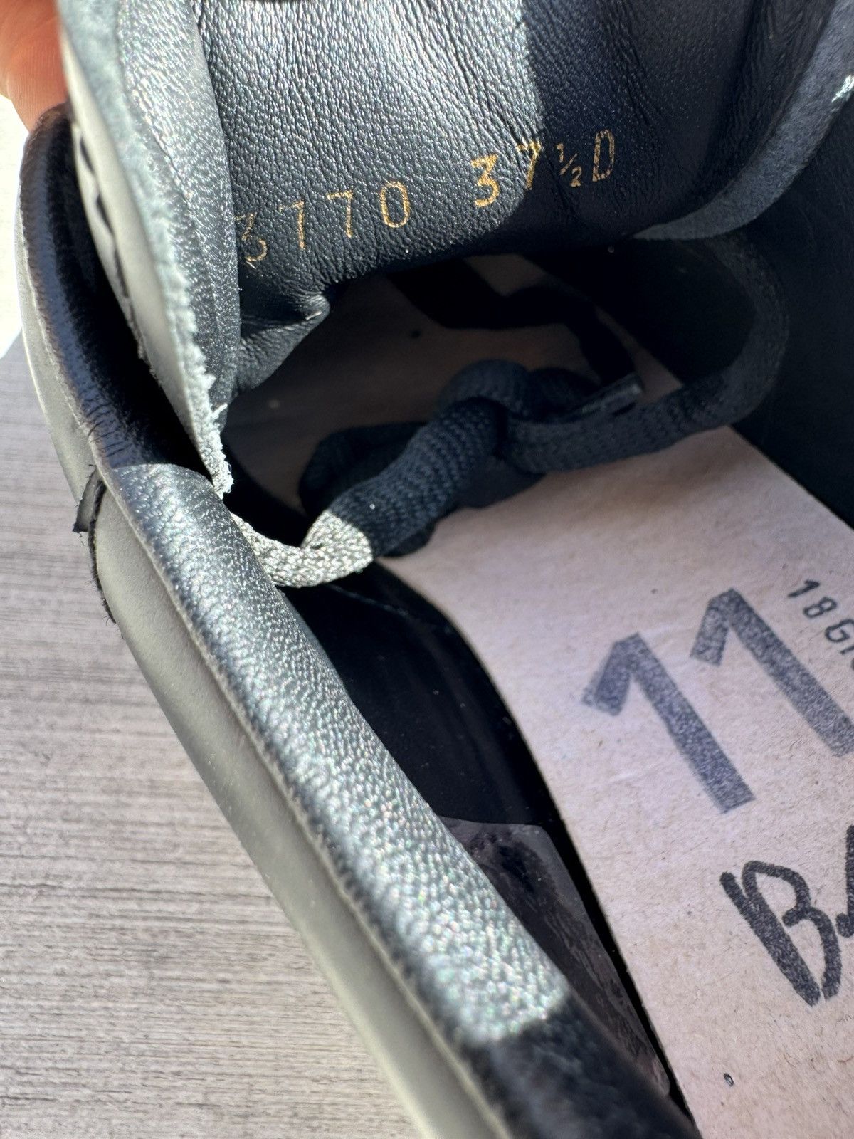 Alexander McQueen ALEXANDER MCQUEEN OVERSIZED SNEAKERS BLACK SIZE 6 M / 7.5 W Size US 6 / EU 39 - 7 Thumbnail
