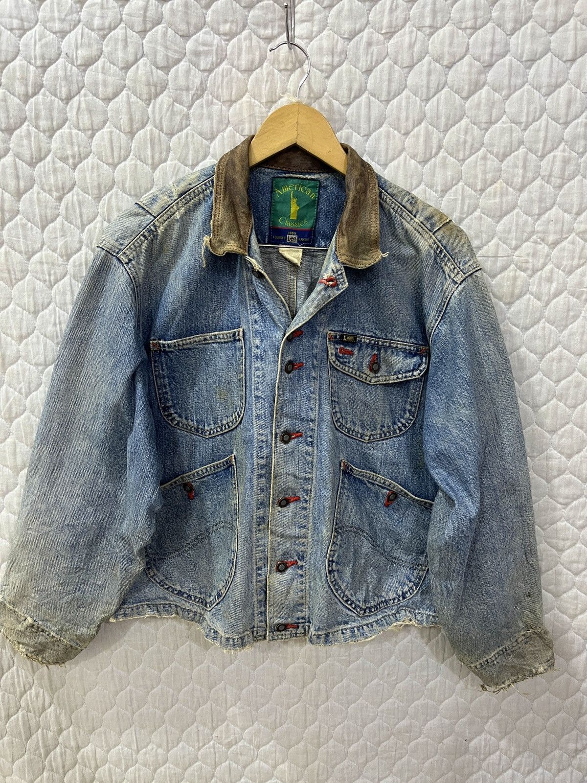 (Zzzz)🔥🔥RARE VINTAGE 70’S LEE DENIM JACKET