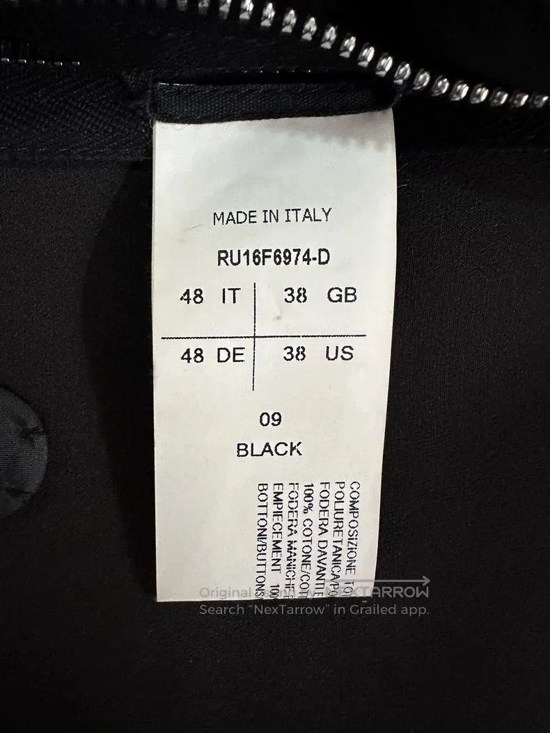 Rick Owens Rick Owens Black Overcoat Trench Coat. Size US M / EU 48-50 / 2 - 5 Thumbnail