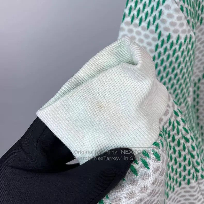 Louis Vuitton Louis Vuitton White and green checkerboard crewneck sweats Size US S / EU 44-46 / 1 - 4 Thumbnail
