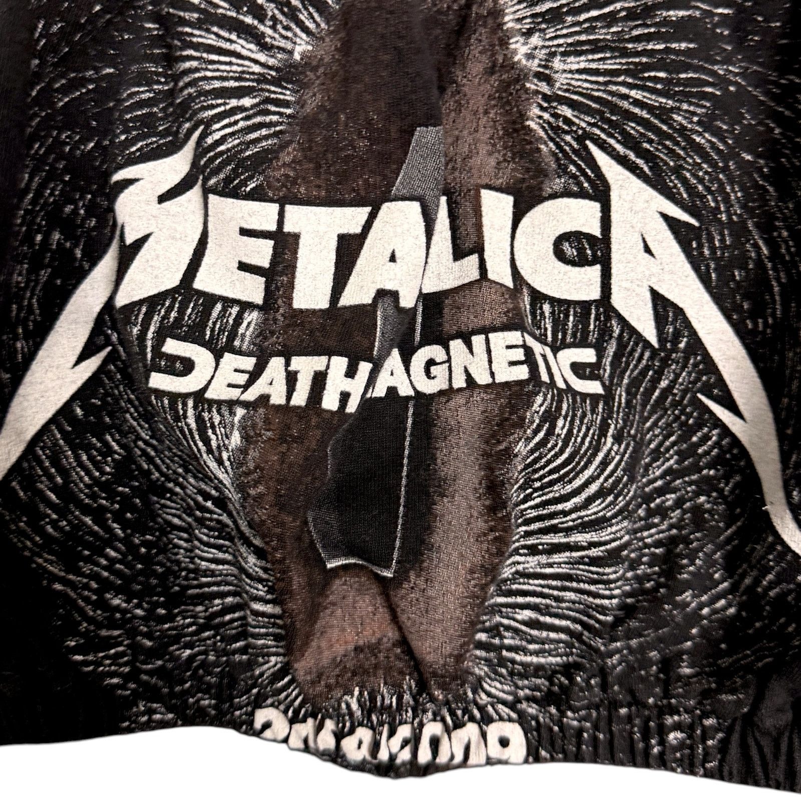 Vintage Metallica Death Magnetic 2008/2009 Women's M Custom Cropped Size M / US 6-8 / IT 42-44 - 4 Thumbnail