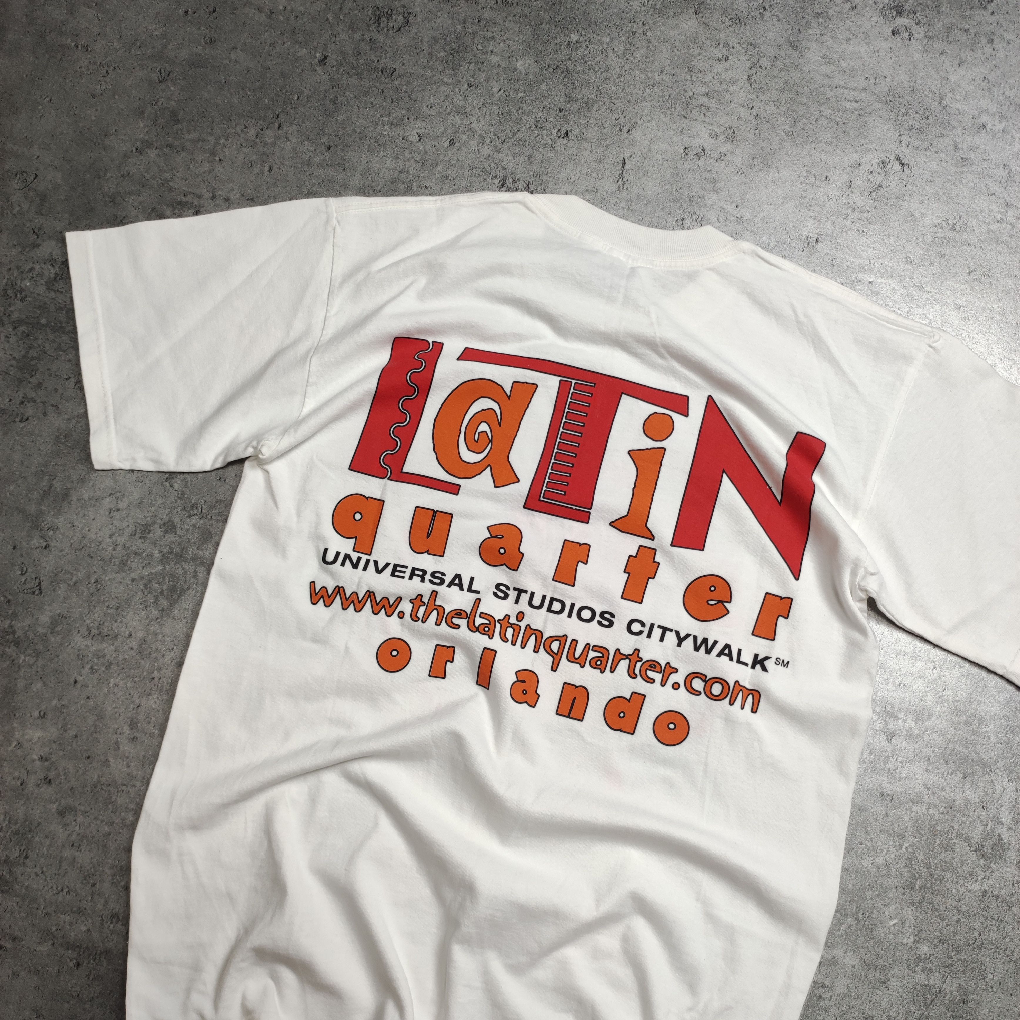 Universal Studios × Vintage Vintage RARE Universal Studios Latin Quarter Orlando Tee Size US M / EU 48-50 / 2 - 9 Thumbnail