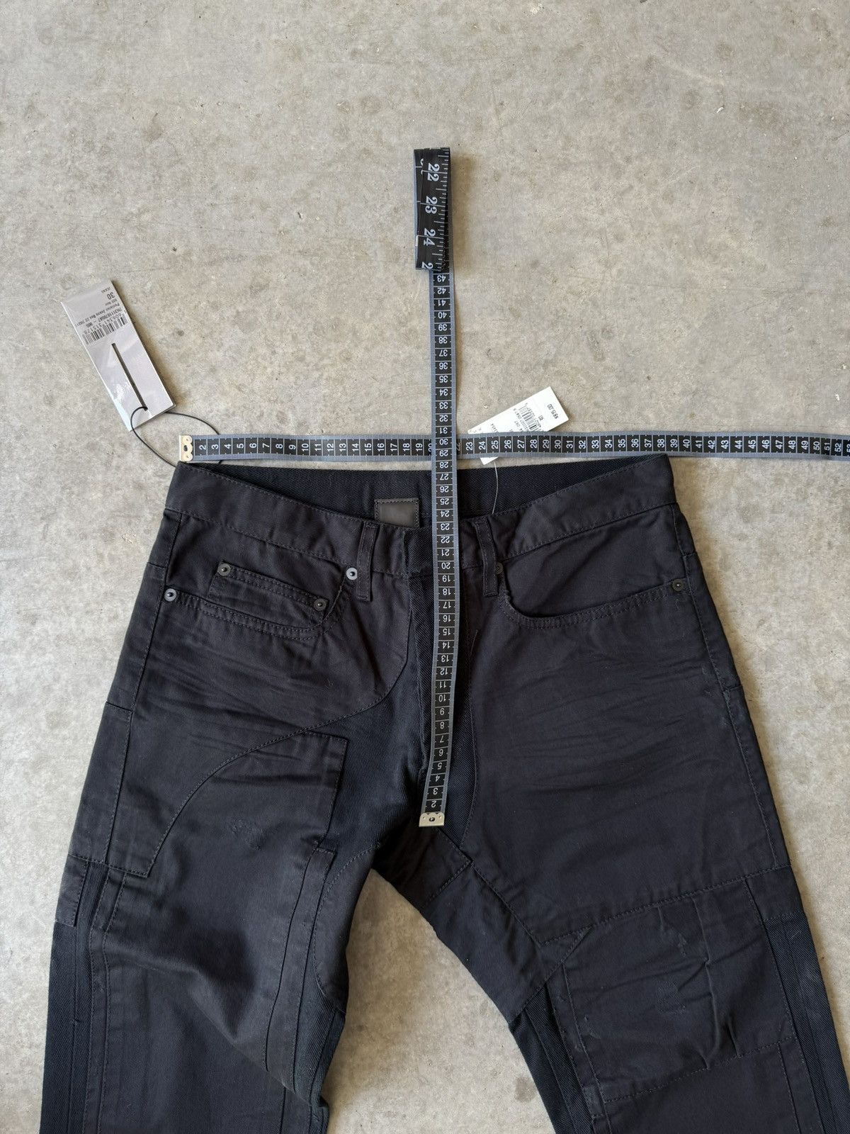 Dior Dior Homme AW07 “Navigate” Patchwork Denim by Hedi Slimane Size US 30 / EU 46 - 13 Thumbnail