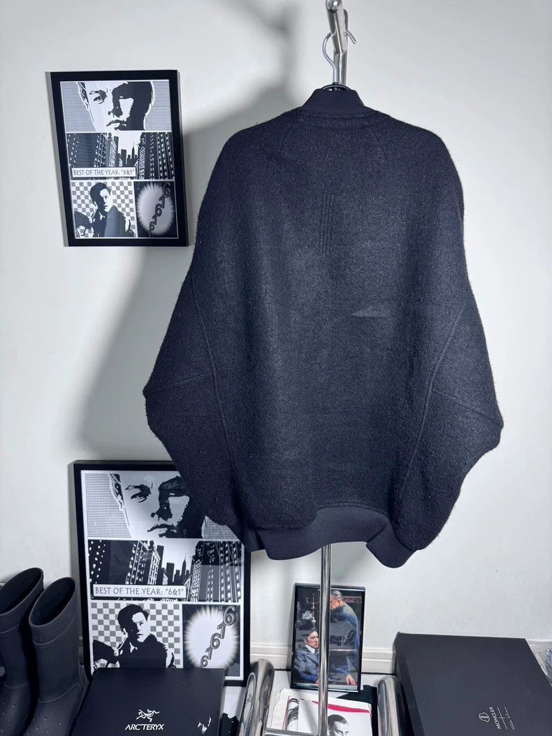 Rick Owens Rick Owens Alpaca wool silhouette coat-2506 Size US M / EU 48-50 / 2 - 2 Thumbnail