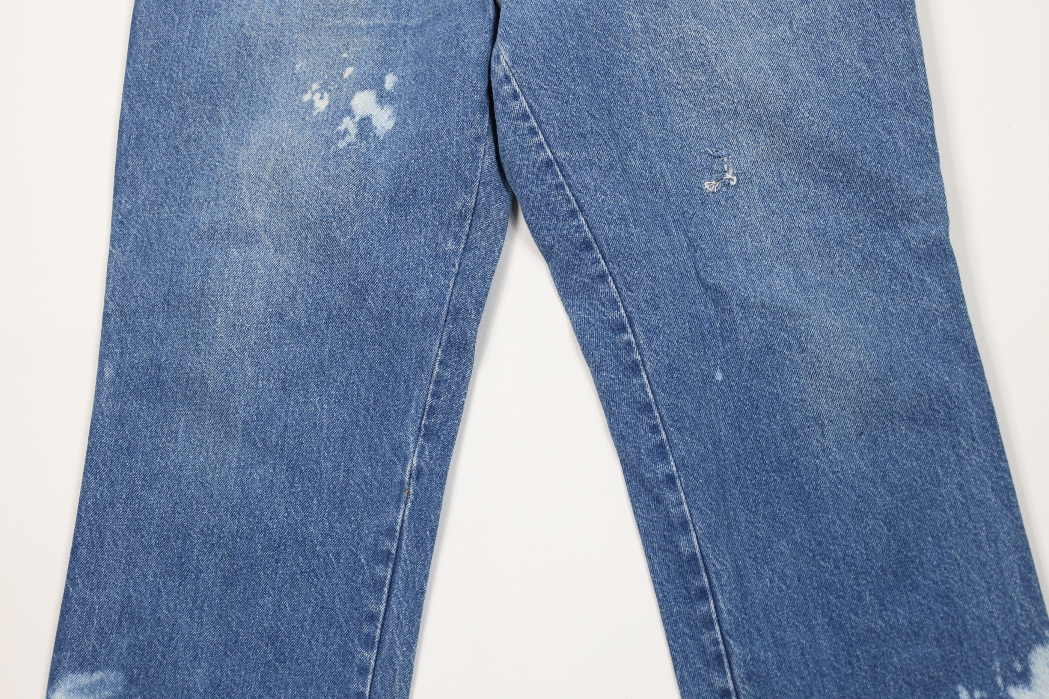 Vintage Vintage 70s 80s Streetwear Wide Leg Denim Jeans Blue USA Size US 38 / EU 54 - 3 Thumbnail