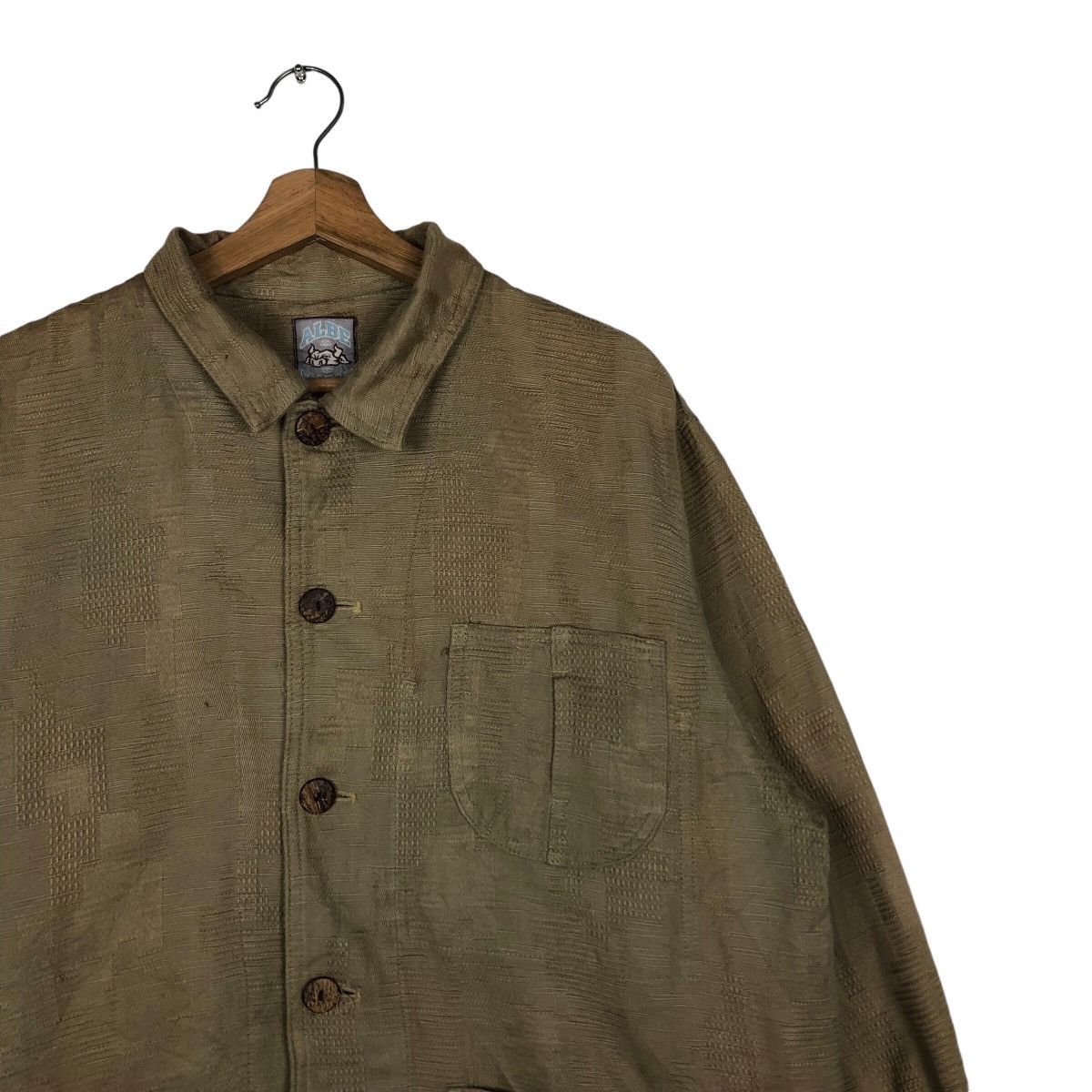 Japanese Brand 📌Vintage Chore Work Jacket Button Albe Marle Size US M / EU 48-50 / 2 - 7 Thumbnail