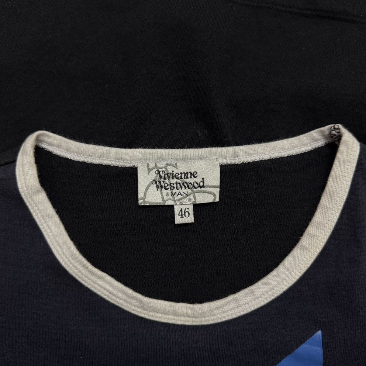 Vivienne Westwood Vivienne Westwood Saturn Classic Print Patchwork Tshirt Size US S / EU 44-46 / 1 - 4 Thumbnail