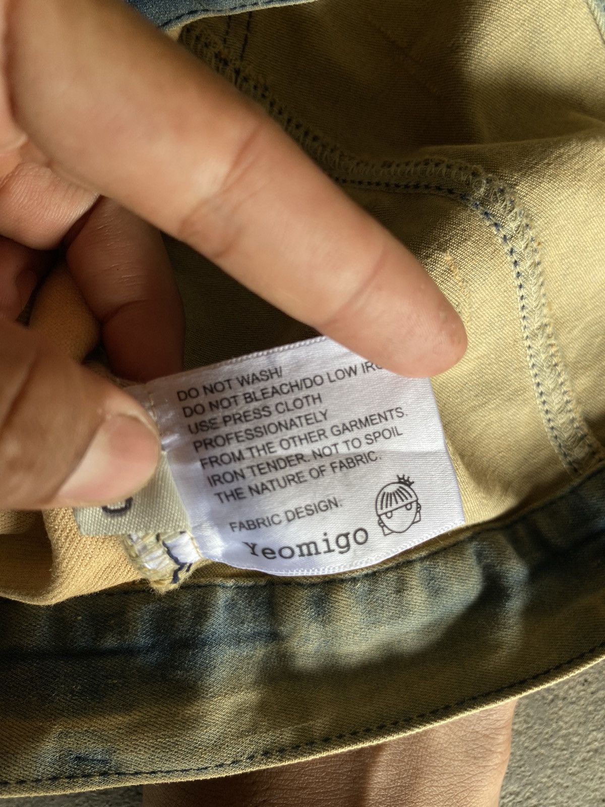 If Six Was Nine YEOMIGO PUNK DENIM VEST JACKET Size US S / EU 44-46 / 1 - 13 Thumbnail