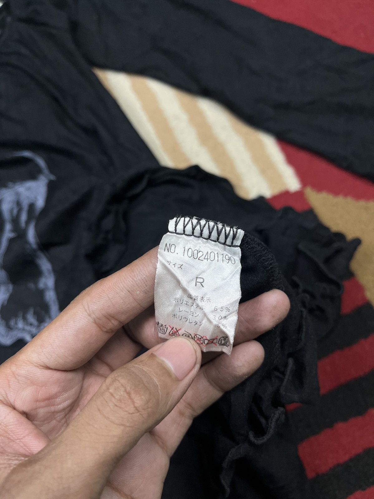 Japanese Brand Glad News Y2K Skull longsleeve Size M / US 6-8 / IT 42-44 - 6 Thumbnail