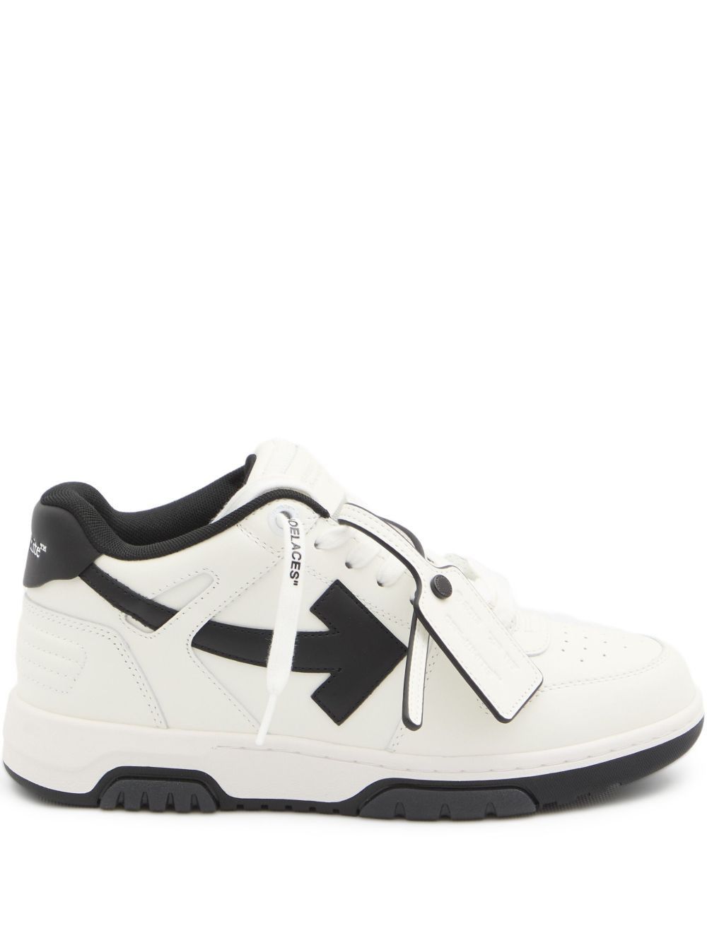 Off-White OUT OF OFFICE LEATHER SNEAKERS Size US 11 / EU 44 - 1 Thumbnail