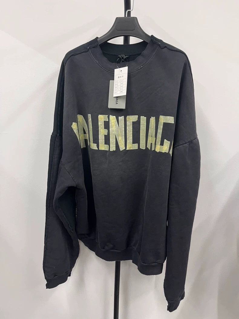 Balenciaga Balenciaga 24ss Tape 3 B 2-in-1 Patchwork Wash Break Long S Size US XS / EU 42 / 0 - 1 Thumbnail