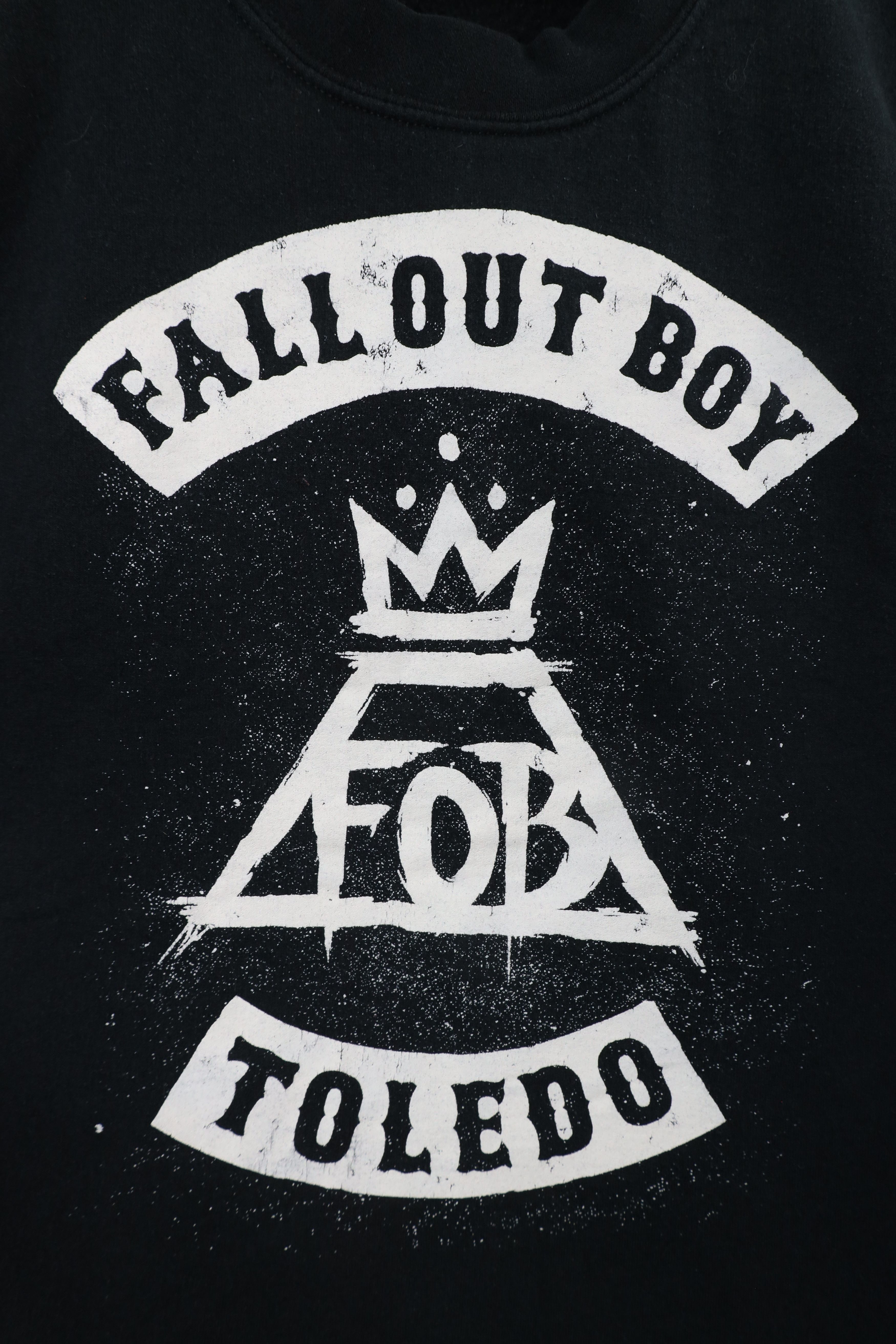 Vintage Vintage Y2K 2014 Mounmentour Out Boy Band Sweatshirt Black Size L / US 10 / IT 46 - 4 Thumbnail