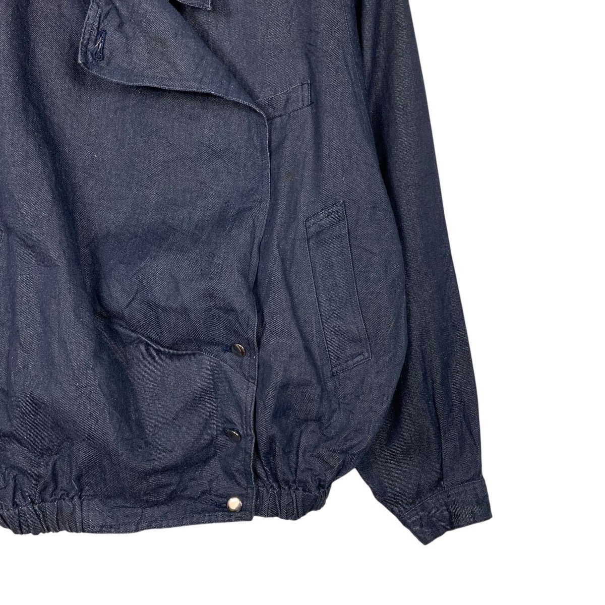 Japanese Brand ADVANCE & ADVENTURES Blue Denim Casual Jacket #1664-C74 Size M / US 6-8 / IT 42-44 - 4 Thumbnail