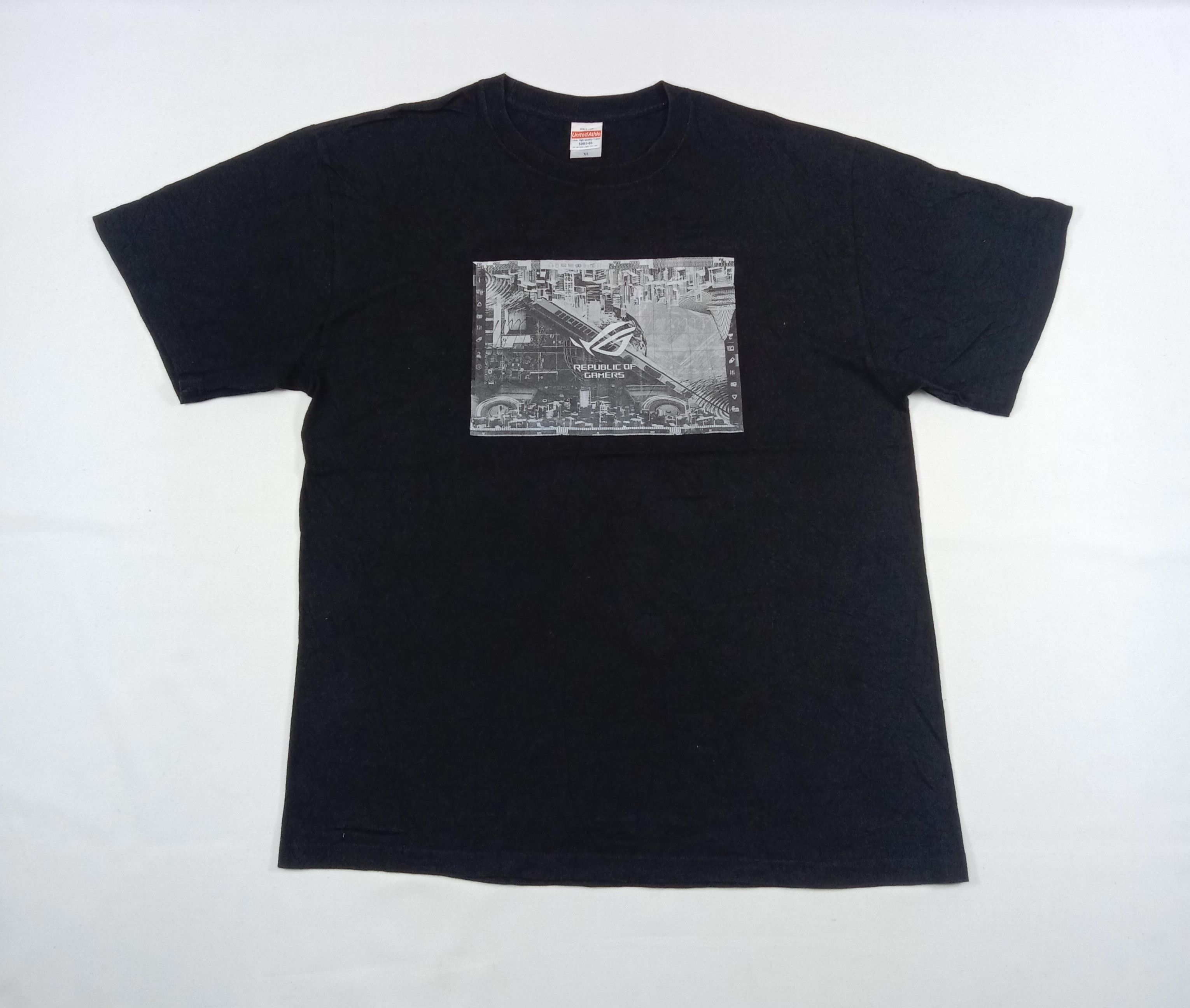 Japanese Brand Republic Of Gamers T Shirt Size US L / EU 52-54 / 3 - 1 Thumbnail