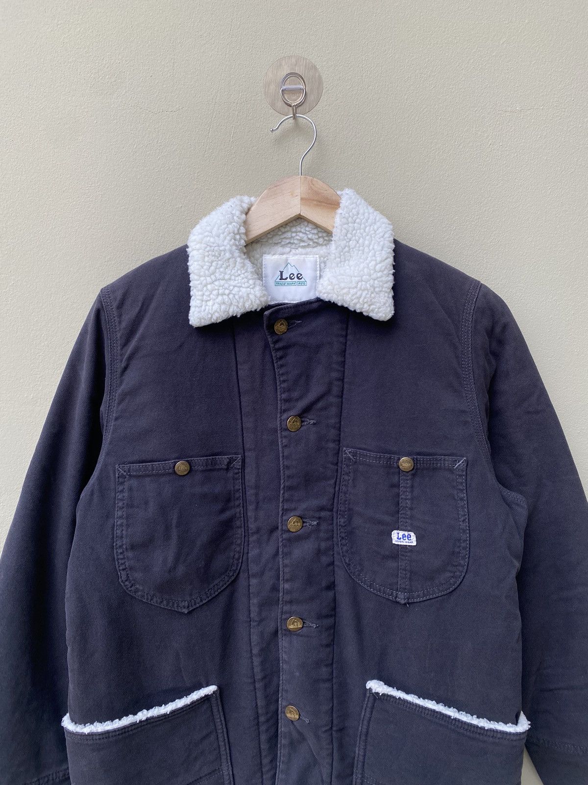 Lee × Vintage RARE VINTAGE LEE SHERPA JACKET NICE DESIGN Size US S / EU 44-46 / 1 - 6 Thumbnail