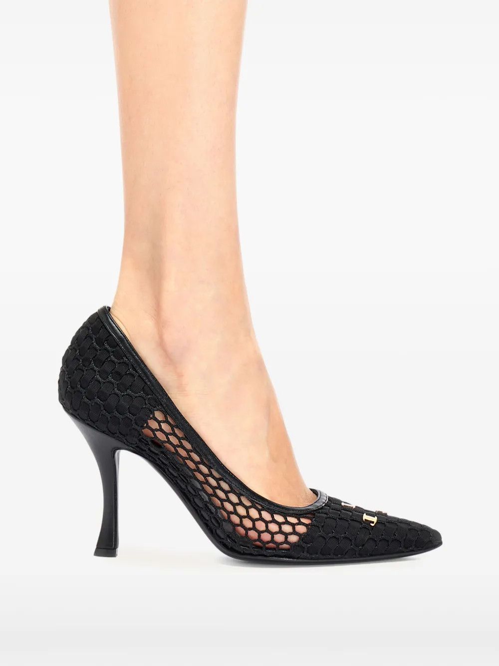 Salvatore Ferragamo o1y0426 Geometric Heel Pumps in Black Size US 6 / IT 36 - 5 Thumbnail