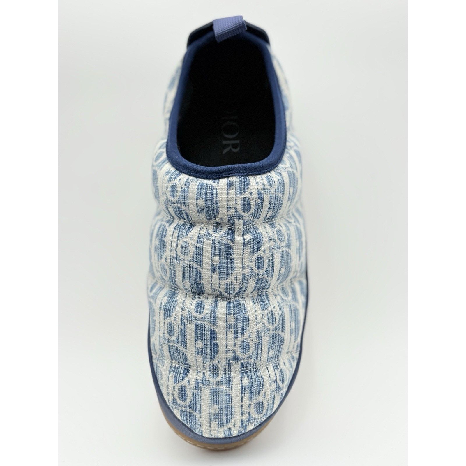 Dior Dior Snow Quilted Puffer Oblique Slipper ' Blue '| EXCELLENT Size US 9 / EU 42 - 11 Thumbnail