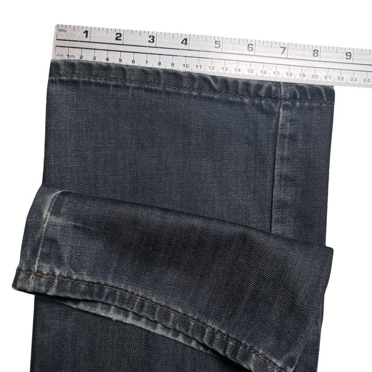 Vintage Jack & Jones Dark Wash Bootcut Denim Jeans Low Rise 34 X 30 Size US 34 / EU 50 - 7 Thumbnail