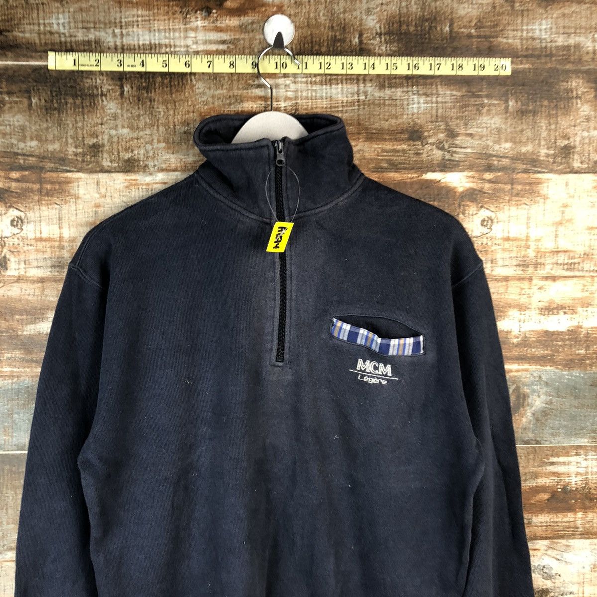 MCM MCM Legere faded Darkblue Sweatshirt vintage #A1514 Size US M / EU 48-50 / 2 - 5 Thumbnail