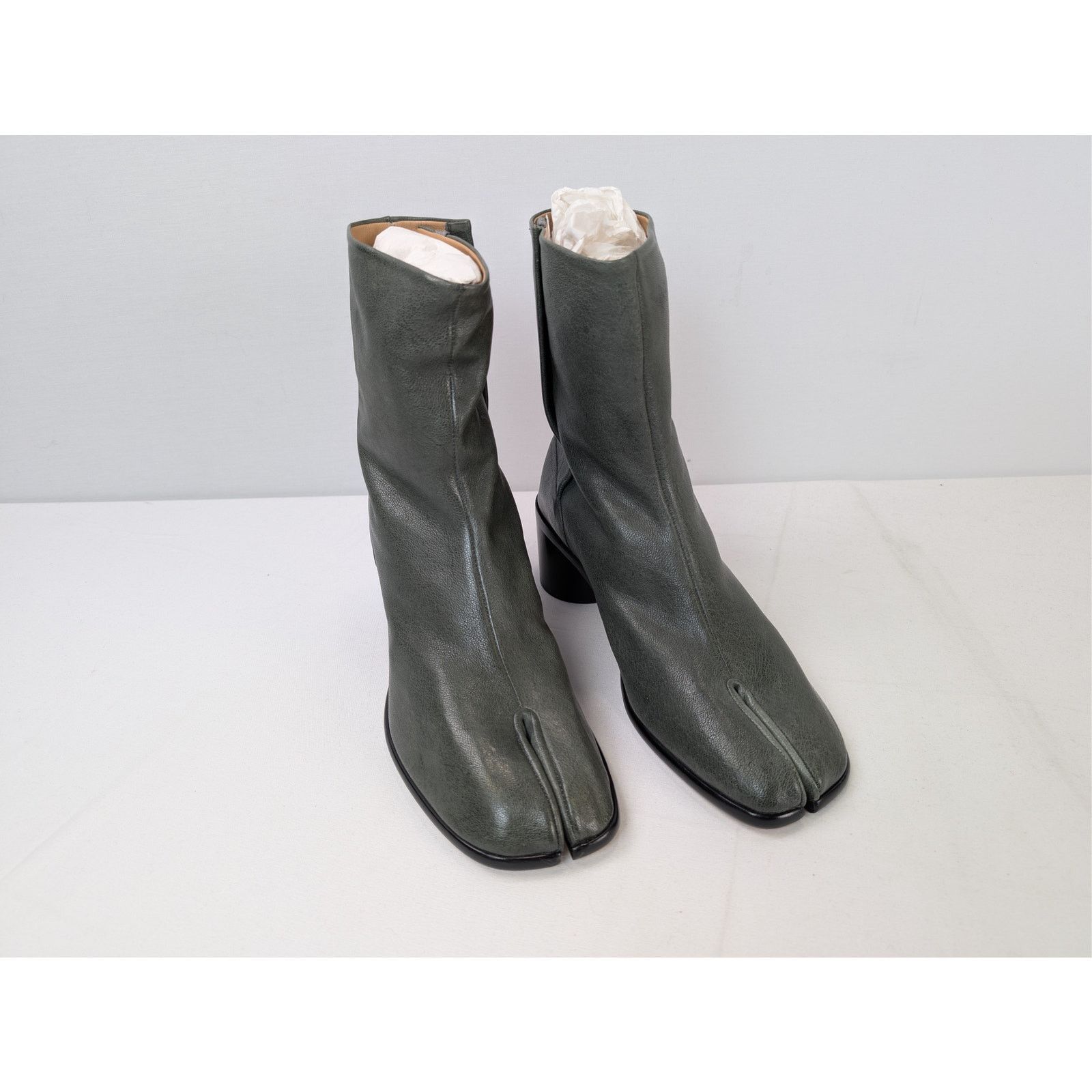 Maison Margiela o1rshd1 Tabi High Boots in Green 43 Size US 10 / EU 43 - 6 Thumbnail