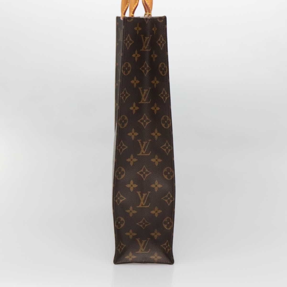Louis Vuitton LOUIS VUITTON Monogram Sac Plat Hand Bag M51140 Size ONE SIZE - 3 Thumbnail