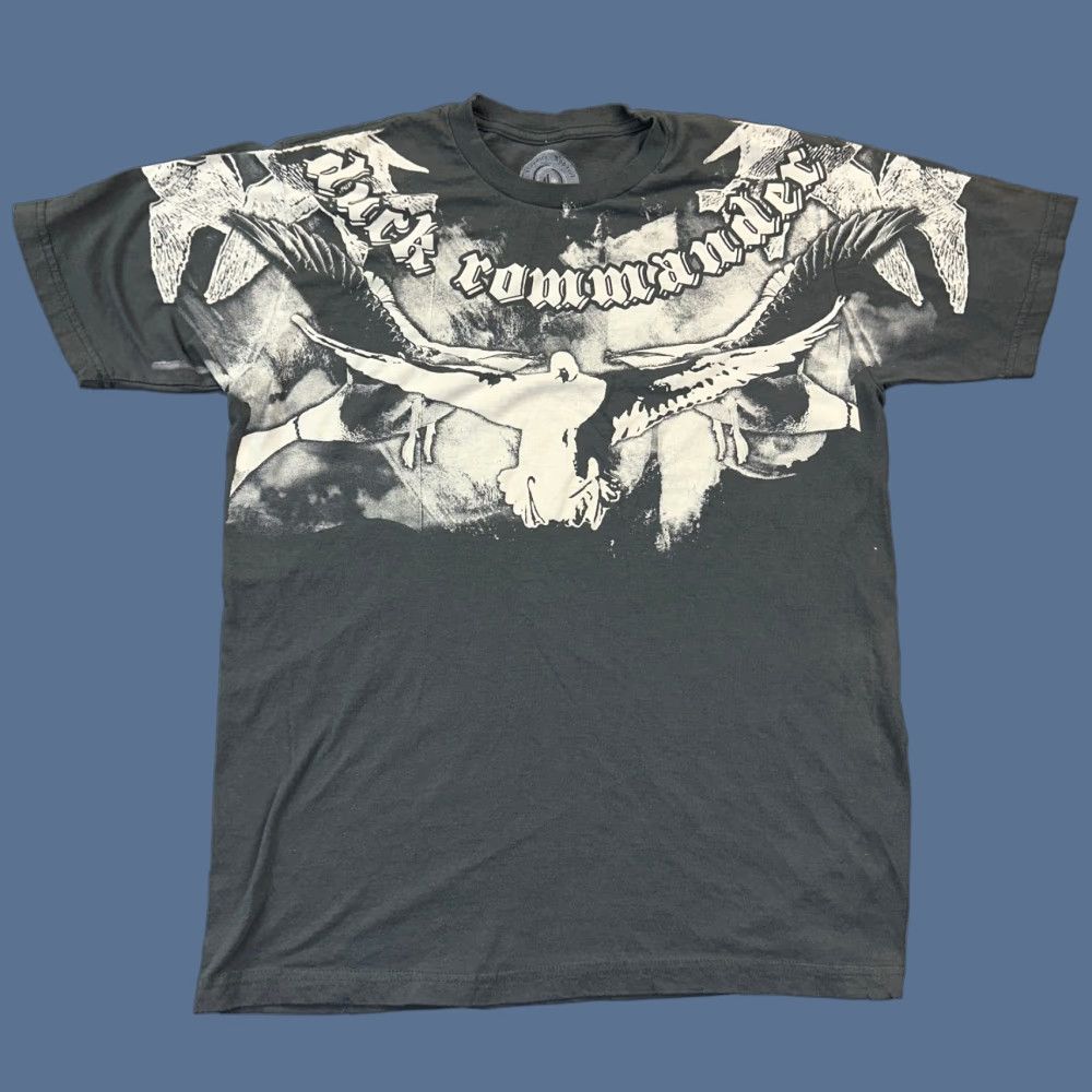 Vintage VINTAGE Duck Commander Shirt Mens Large Gray Grunge MMA Style Graphic Tee USA Y2K Size US L / EU 52-54 / 3 - 1 Thumbnail