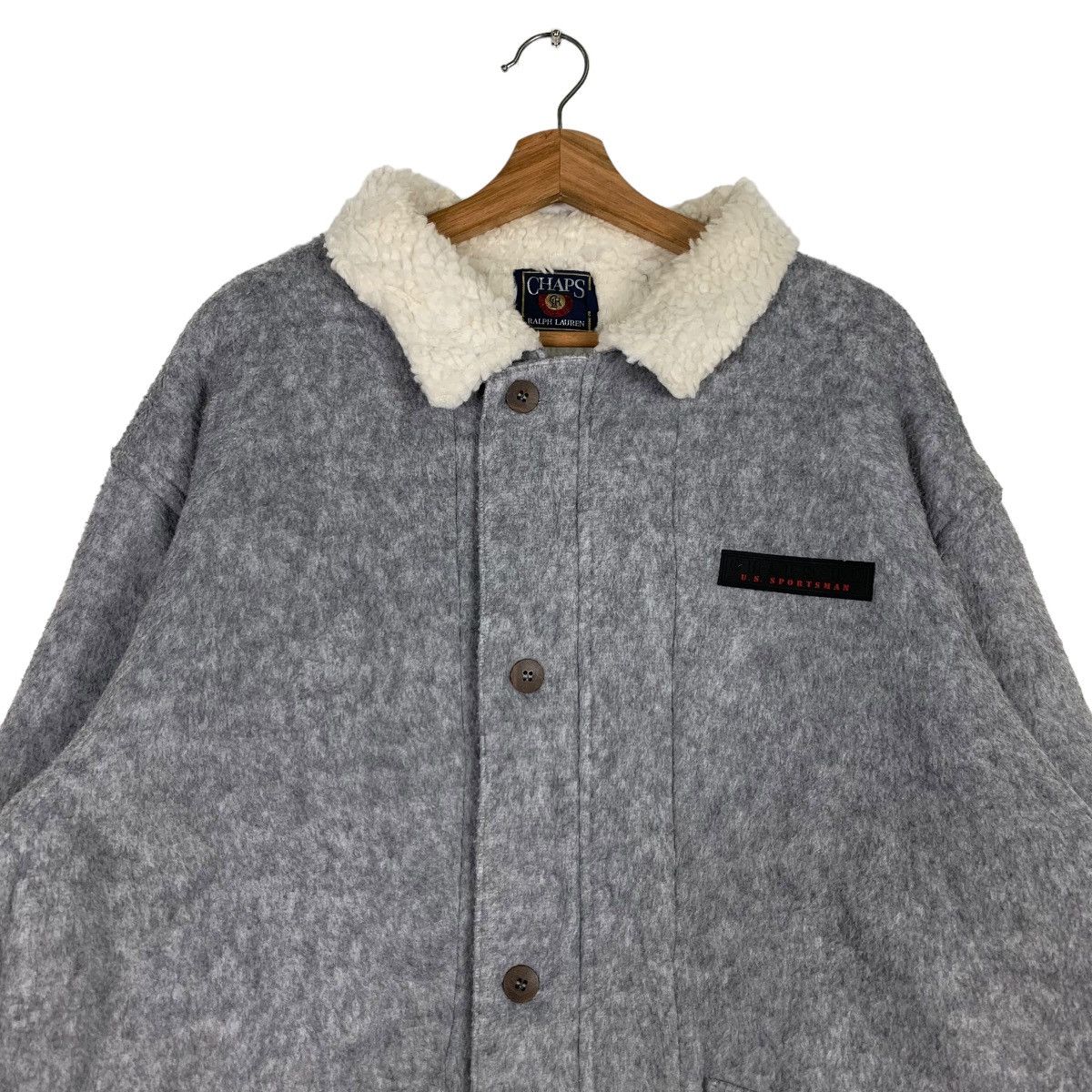 Chaps Ralph Lauren CHAPS RALPH LAUREN Sherpa Fleece Jacket #0041-C3 Size US L / EU 52-54 / 3 - 3 Thumbnail