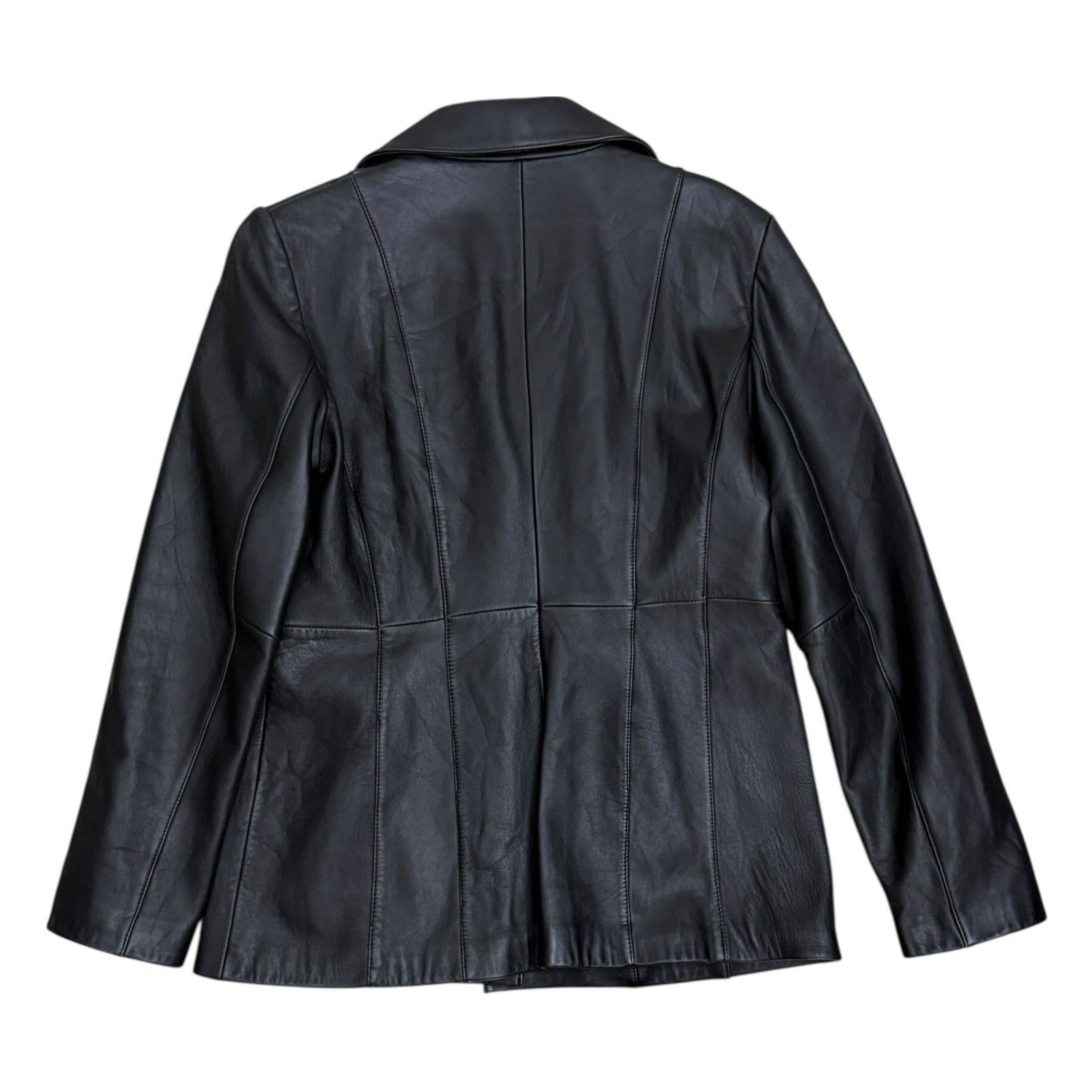 Other PELLE STUDIO Leather Vintage Casual Retro Jacket Coat Large Size L / US 10 / IT 46 - 5 Thumbnail