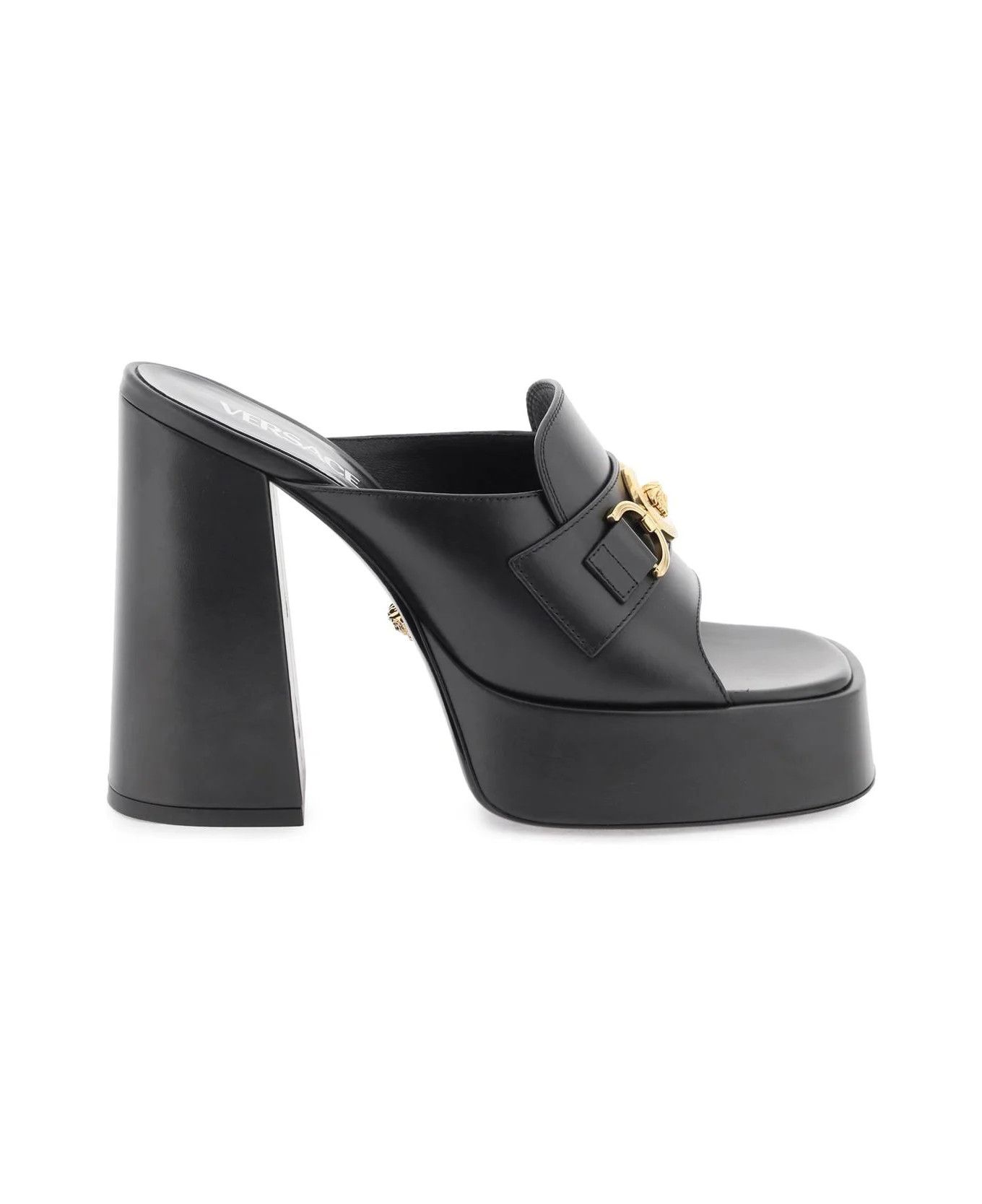 Versace o1y0226 Mules in Black Size US 5 / IT 35 - 1 Thumbnail