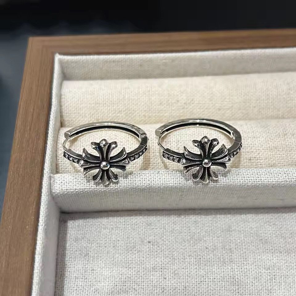 Other Flower Cross Earrings Size ONE SIZE - 2 Thumbnail